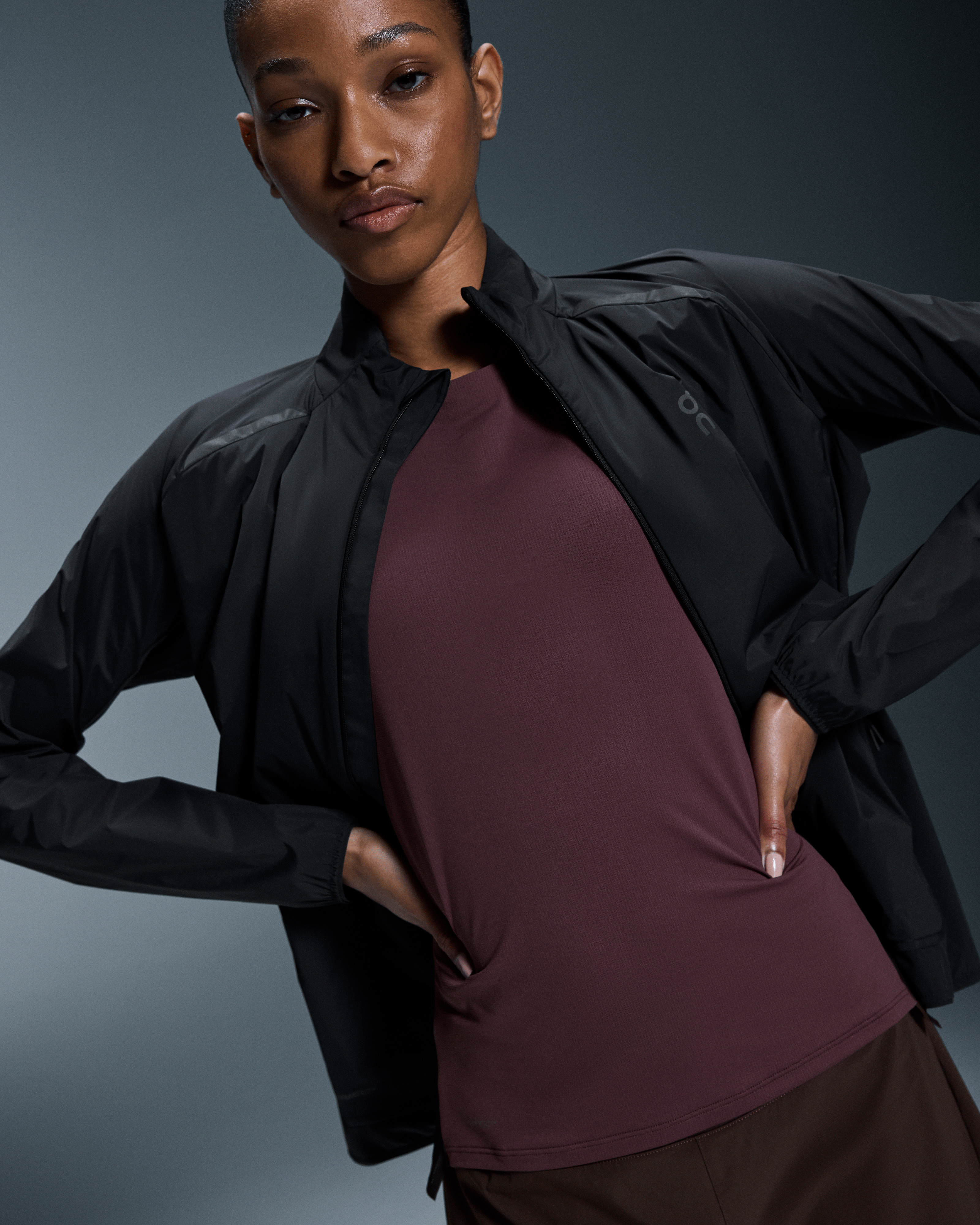 On Weather Jacket Insulated Black Femme Vestes
