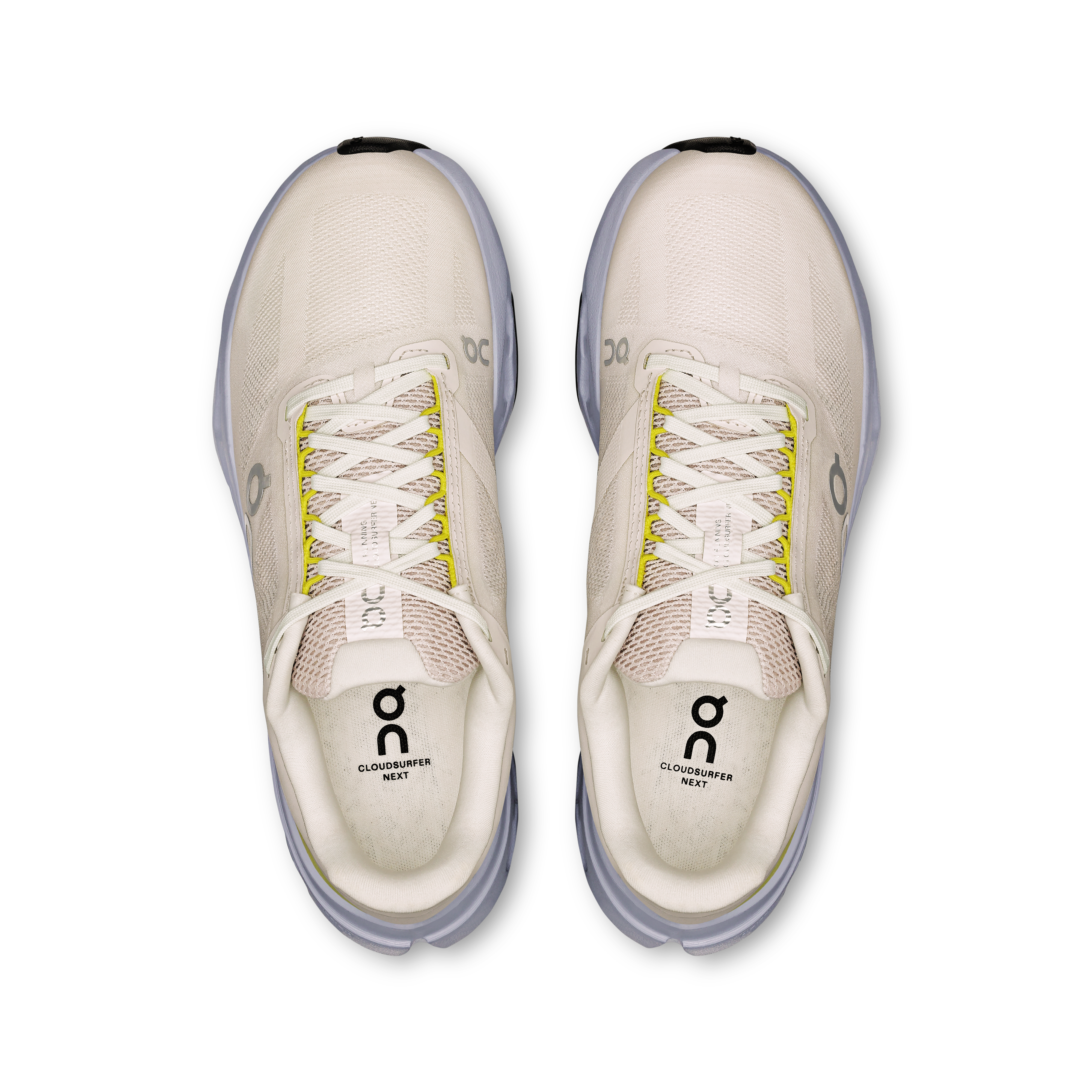 On Cloudsurfer Next Ivory & Nimbus Femme Running sur route Chaussures