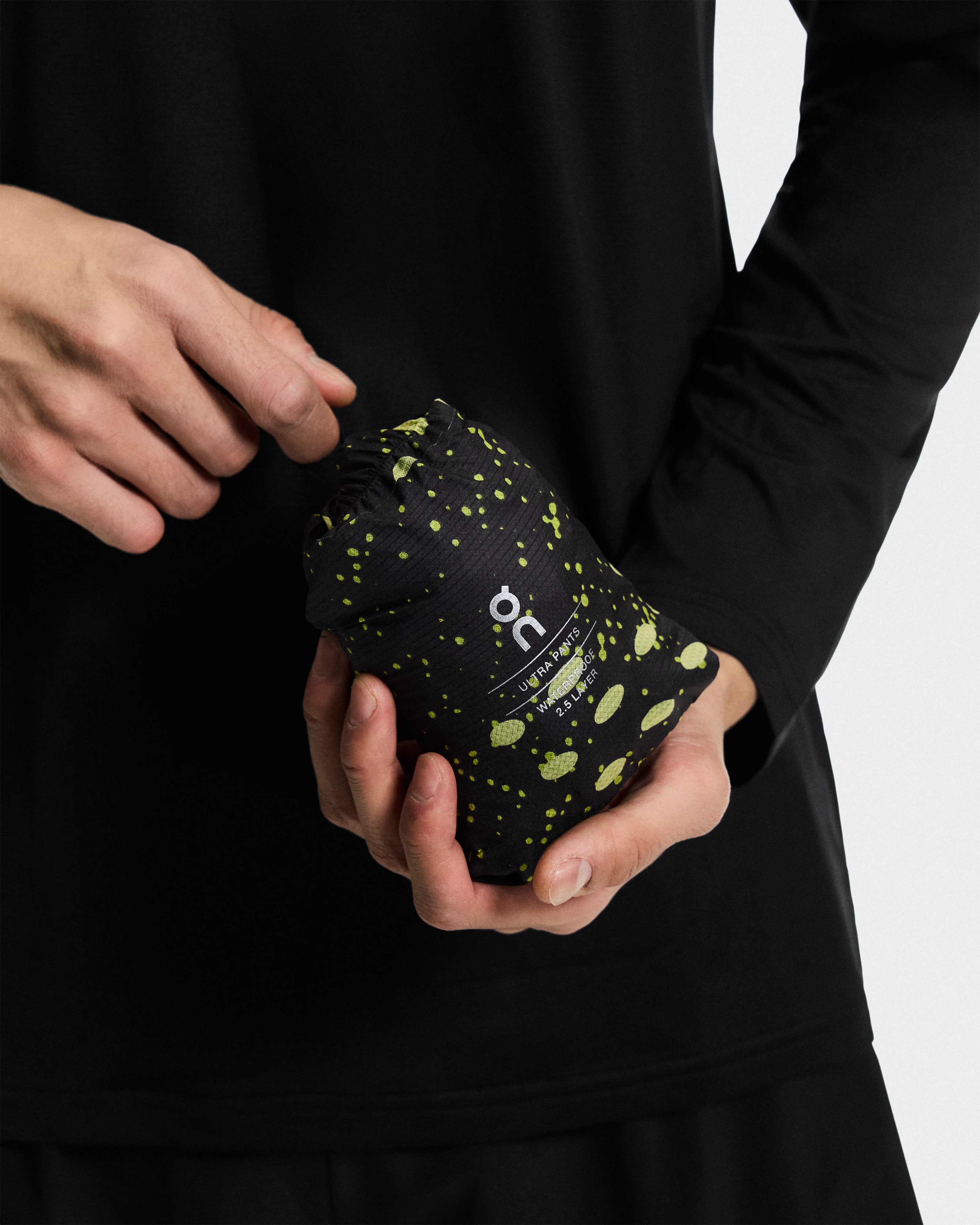 On Ultra Pants Iron & Lime Homme Pantalons