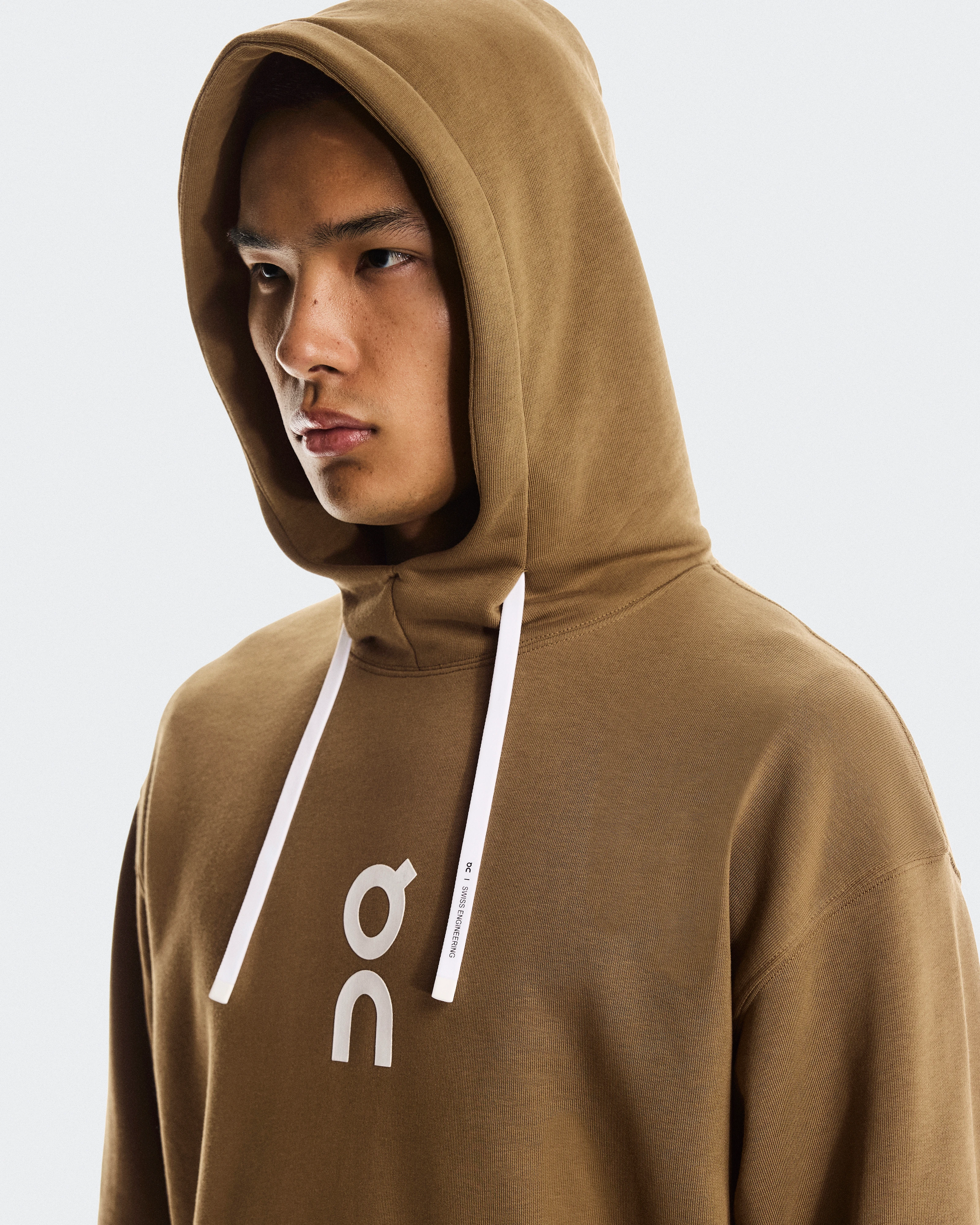 On Club Hoodie Nutmeg Homme Sweats à capuche et sweats