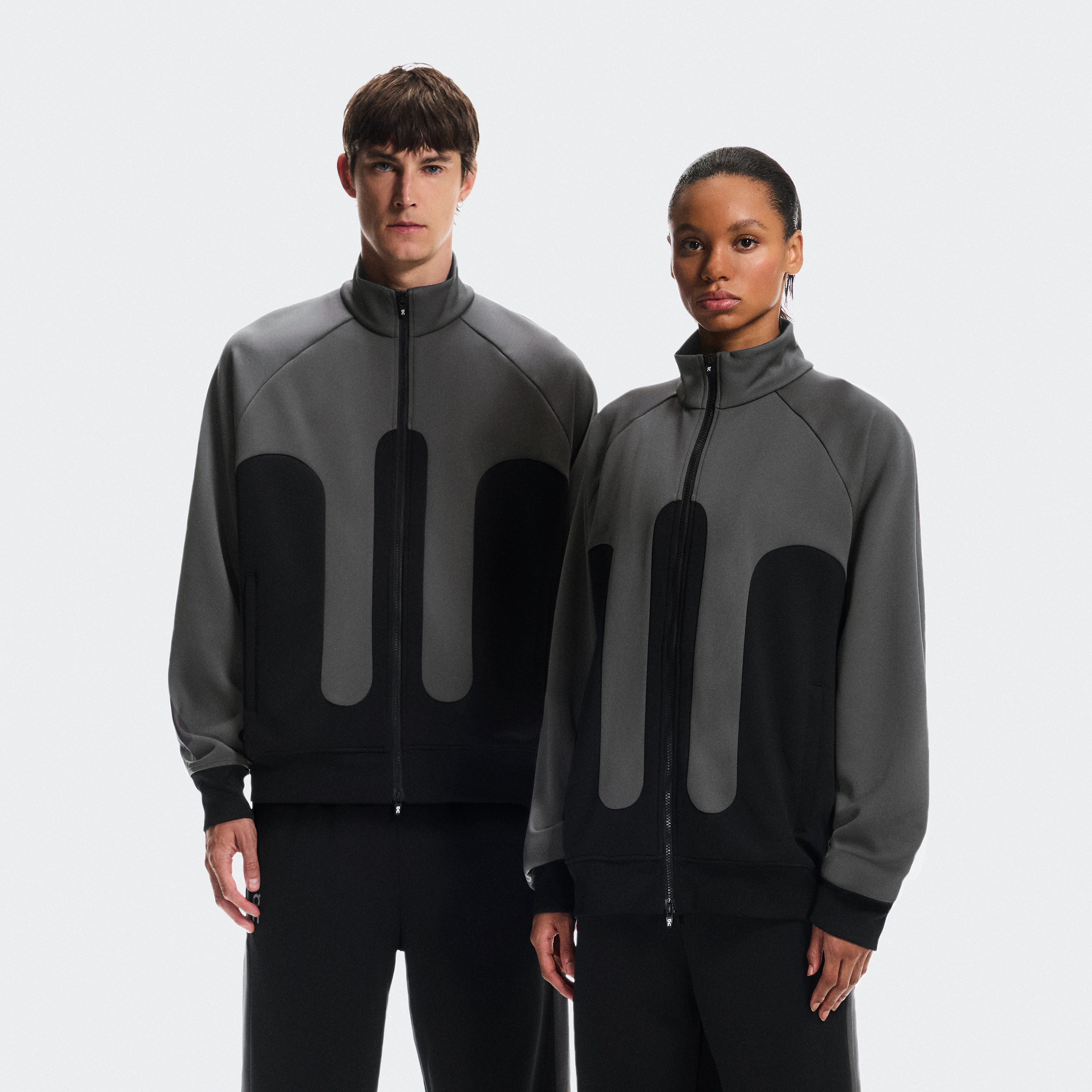 On Track Jacket IKON Black & Eclipse Unisexe – Pour le quotidien Vestes