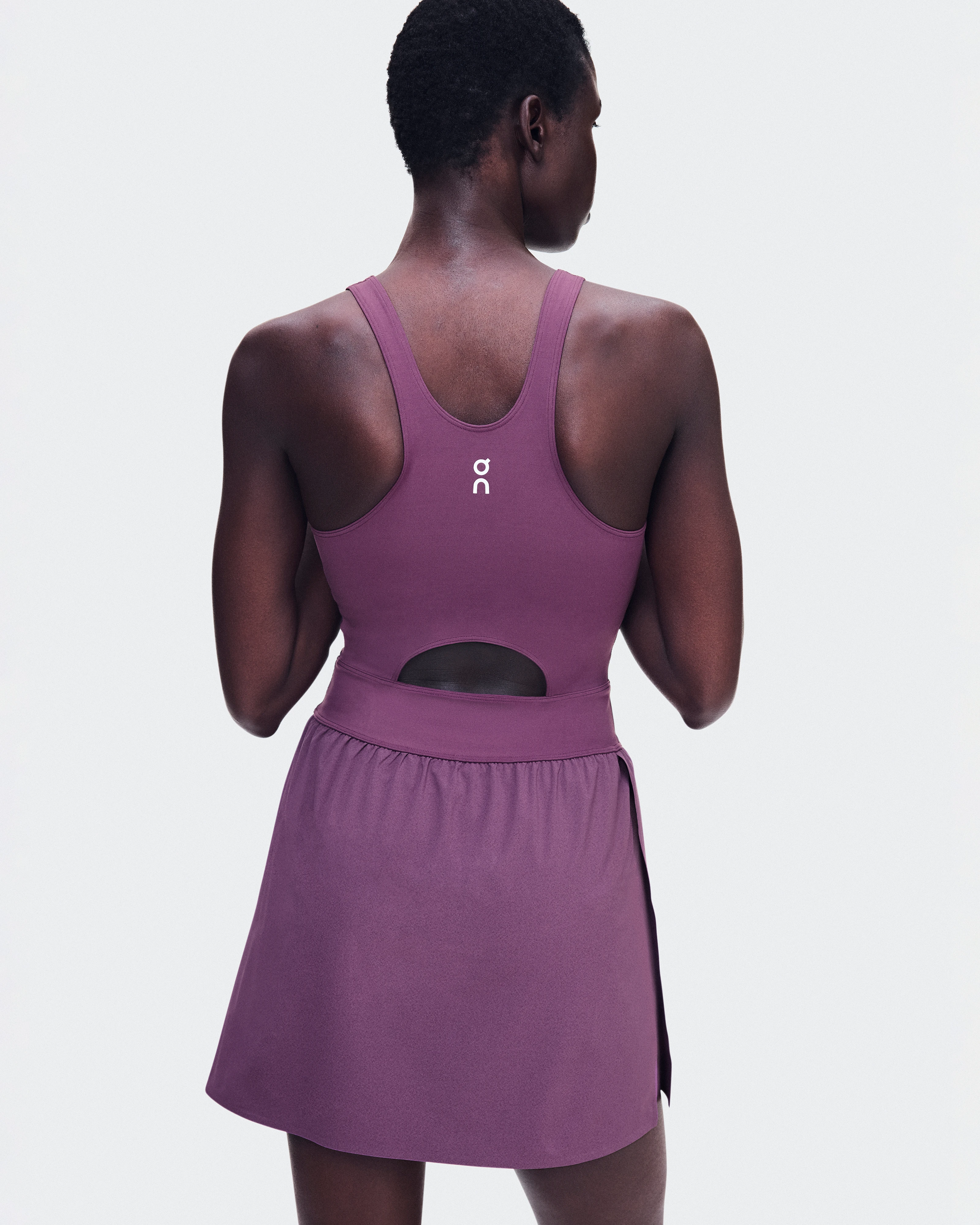 On Court Dress Split Cassis Femme Robes