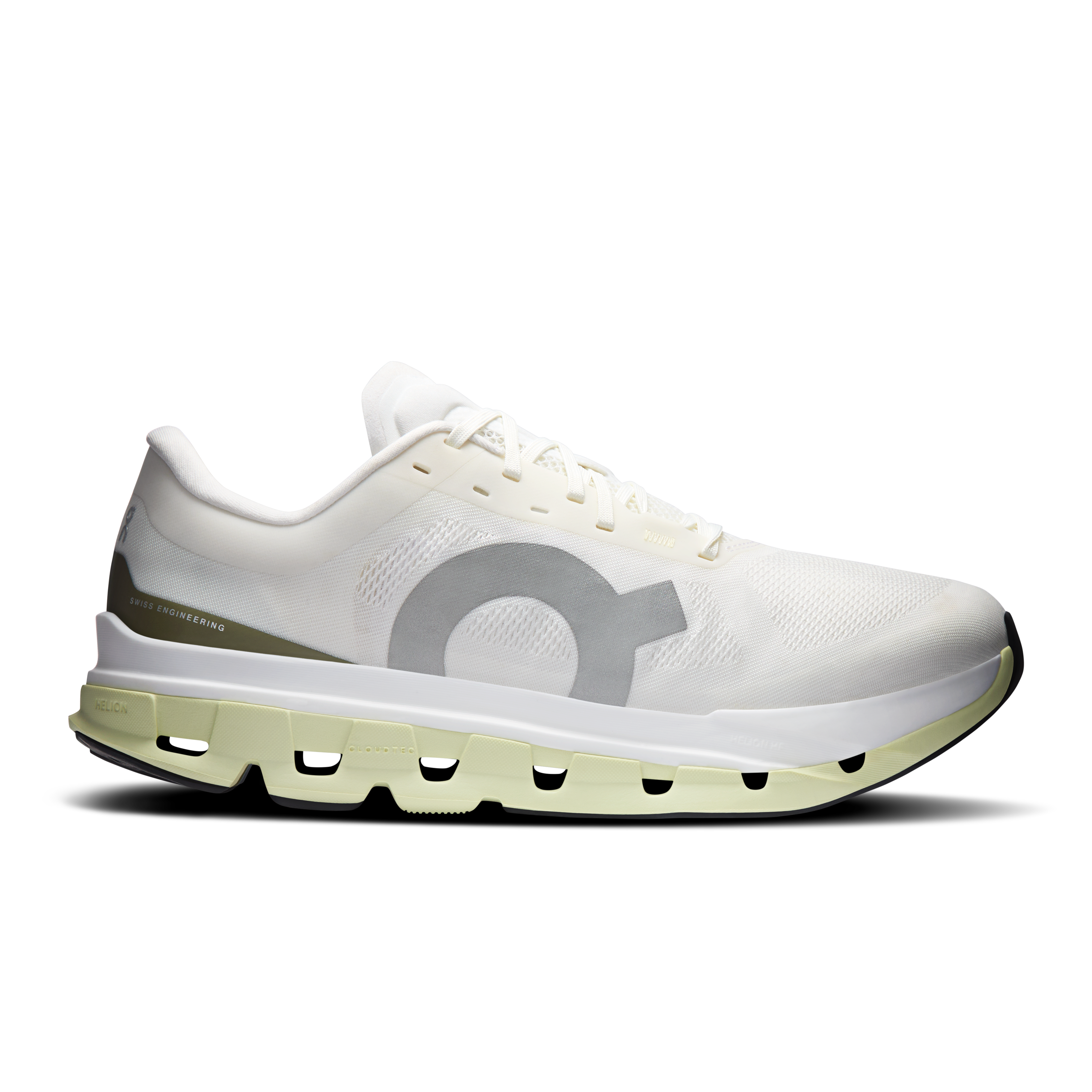 On Cloudflow 5 Ivory & Linen Homme – Sorties longues, tempo runs, vitesse Chaussures