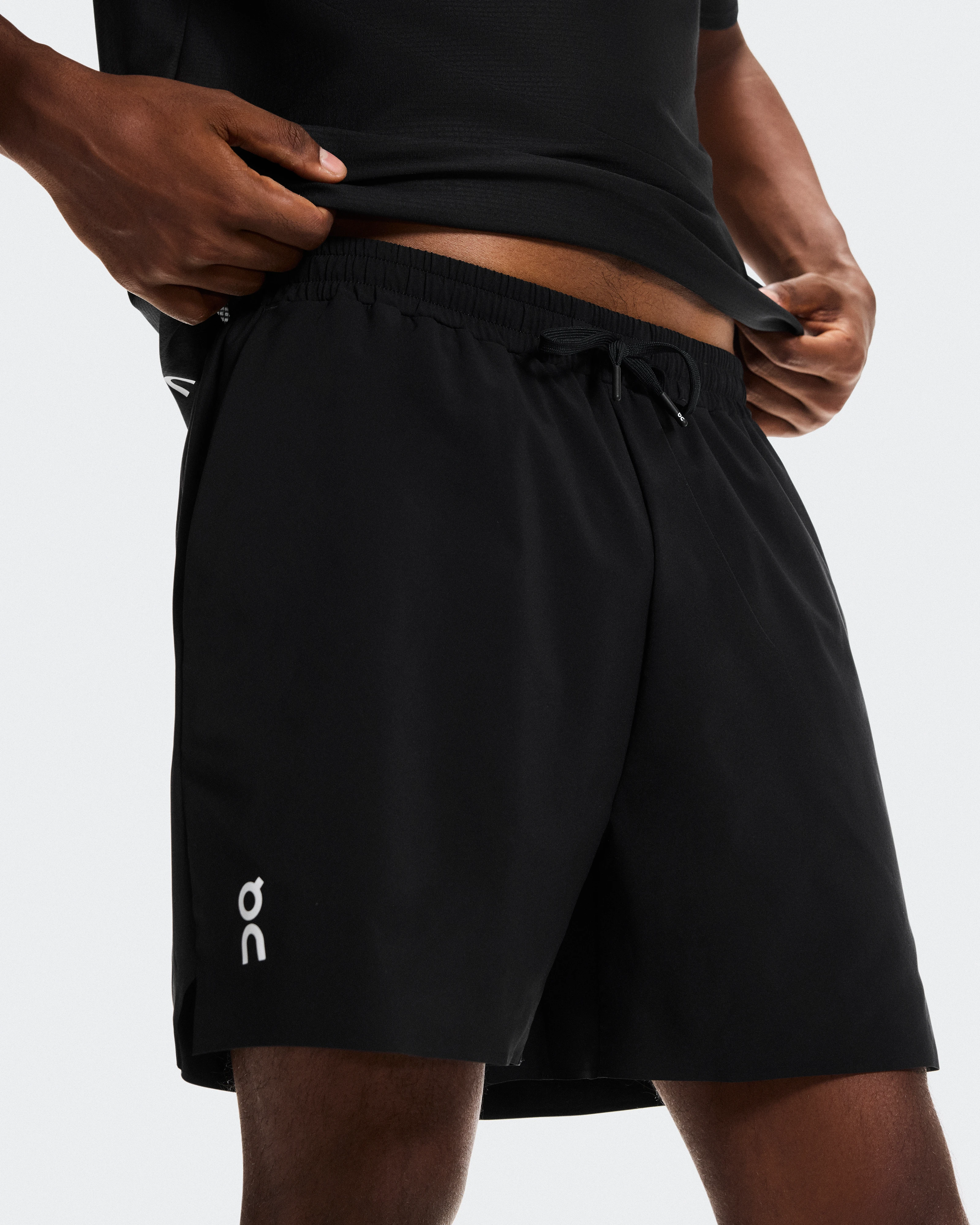 On 5" Court Shorts Black Homme Shorts