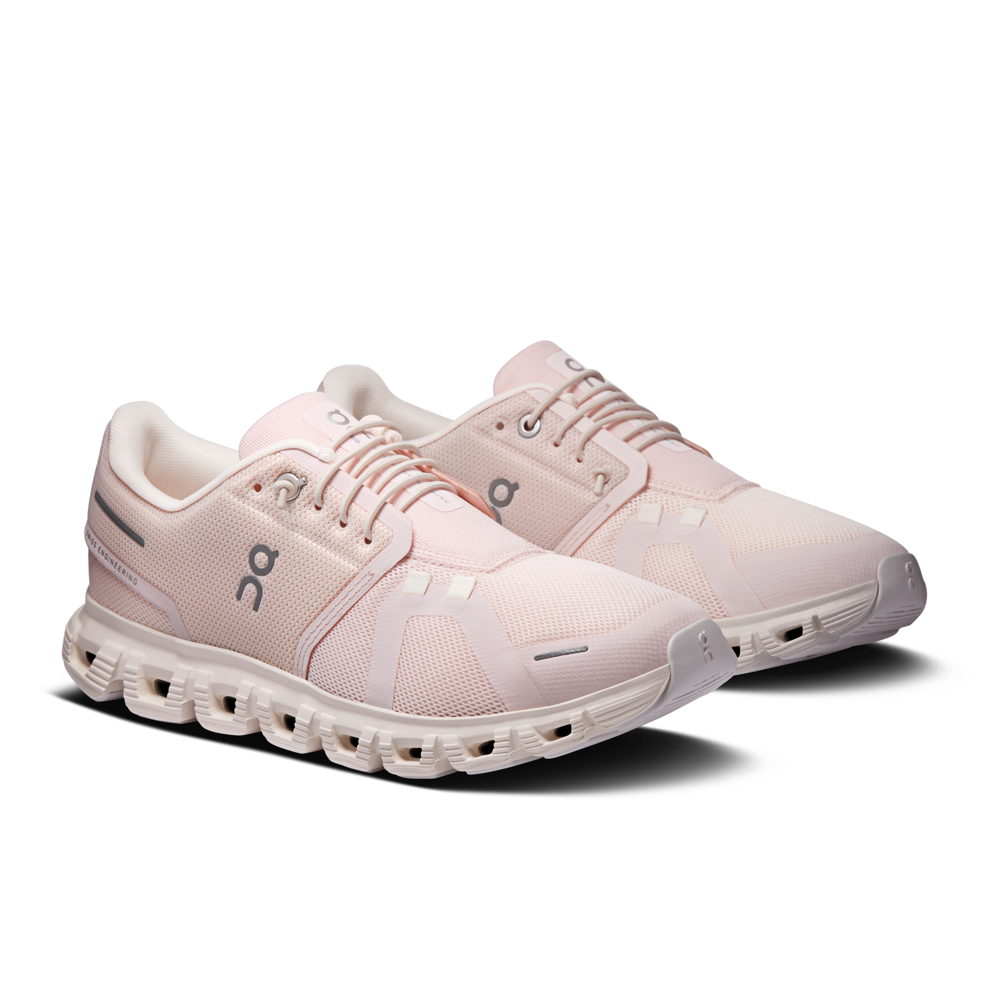 On Cloud 6 Salt & Gardenia Femme Active Life Chaussures