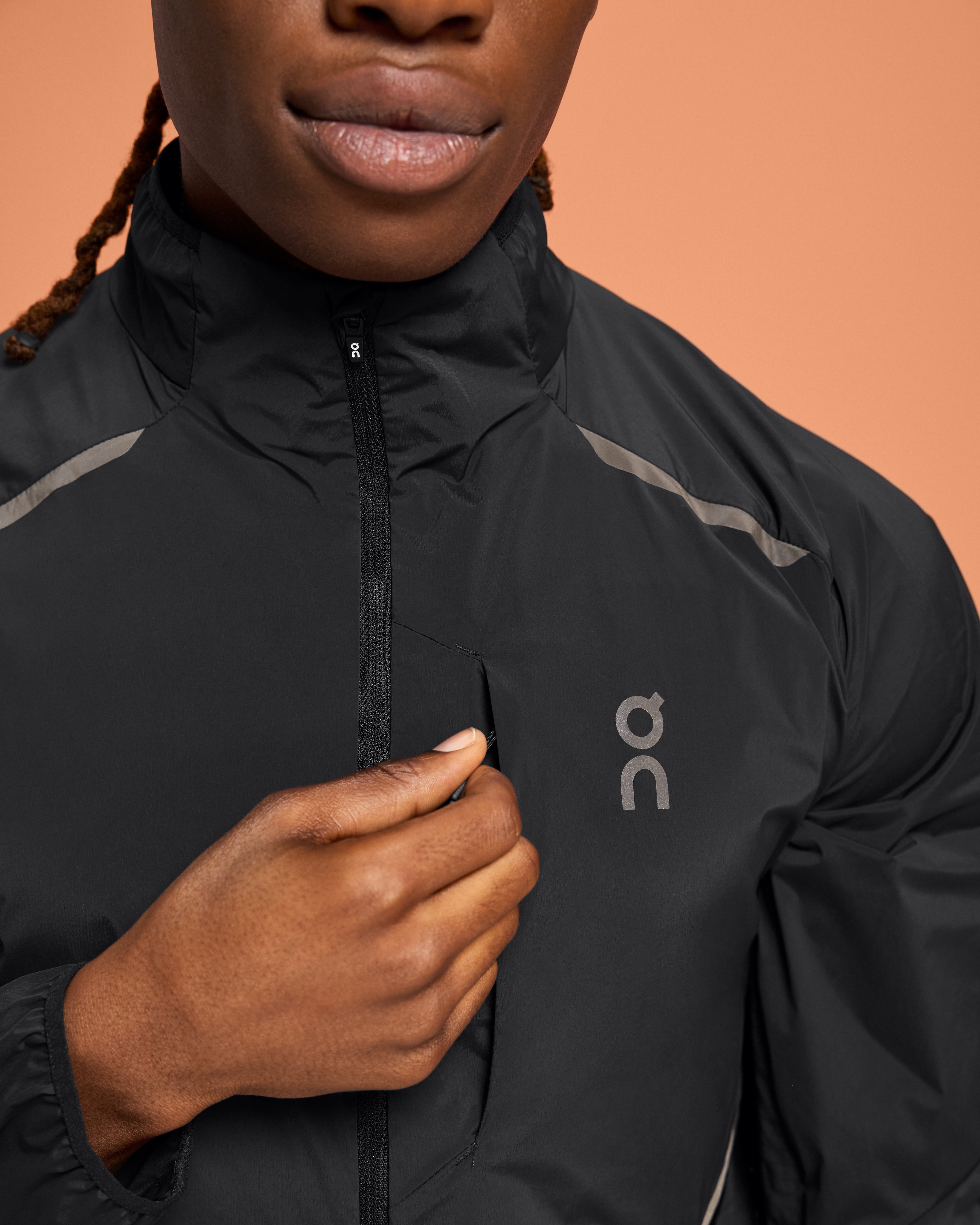 On Weather Jacket Black Homme Vestes