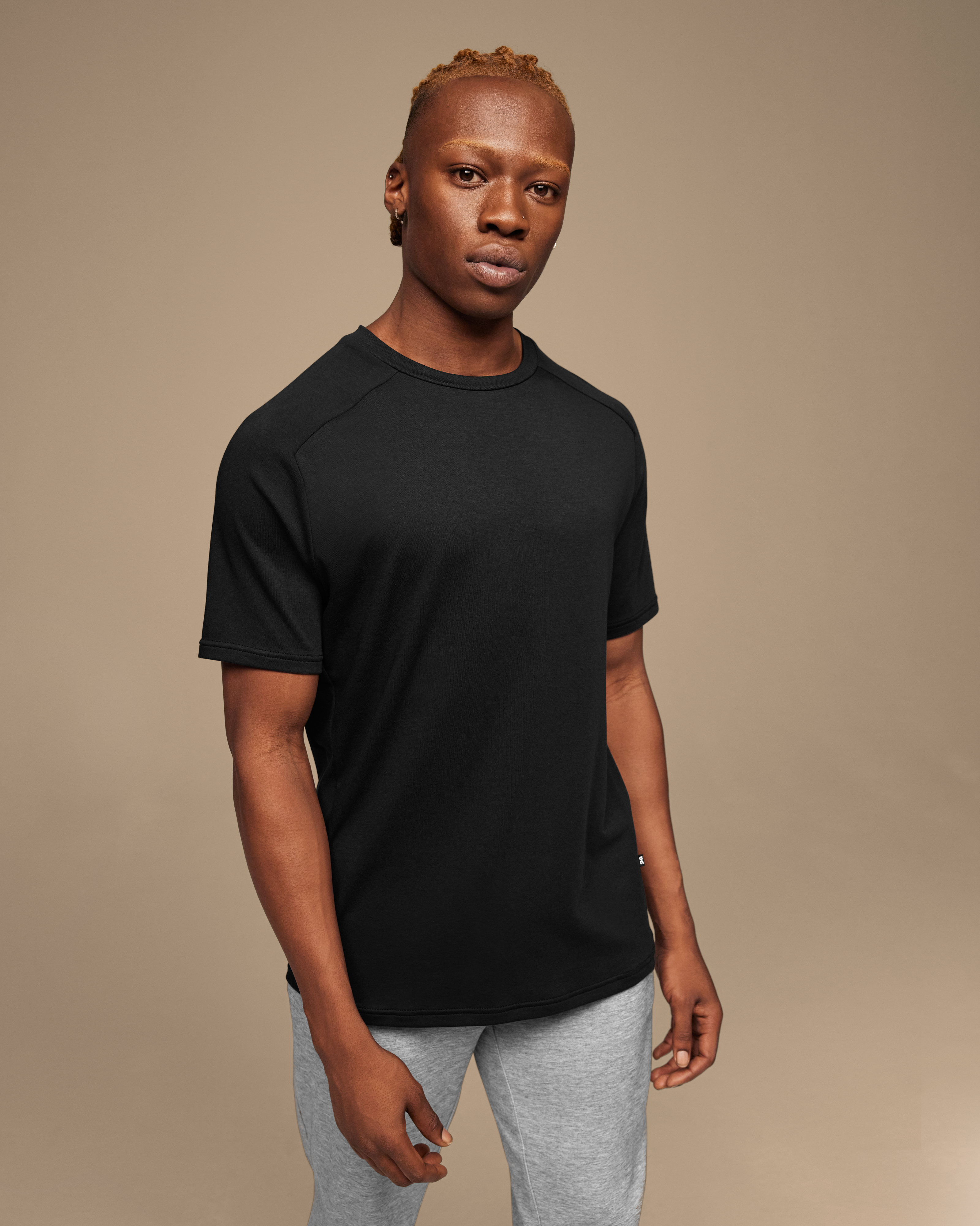 On Focus-T Black Homme Hauts et t-shirts