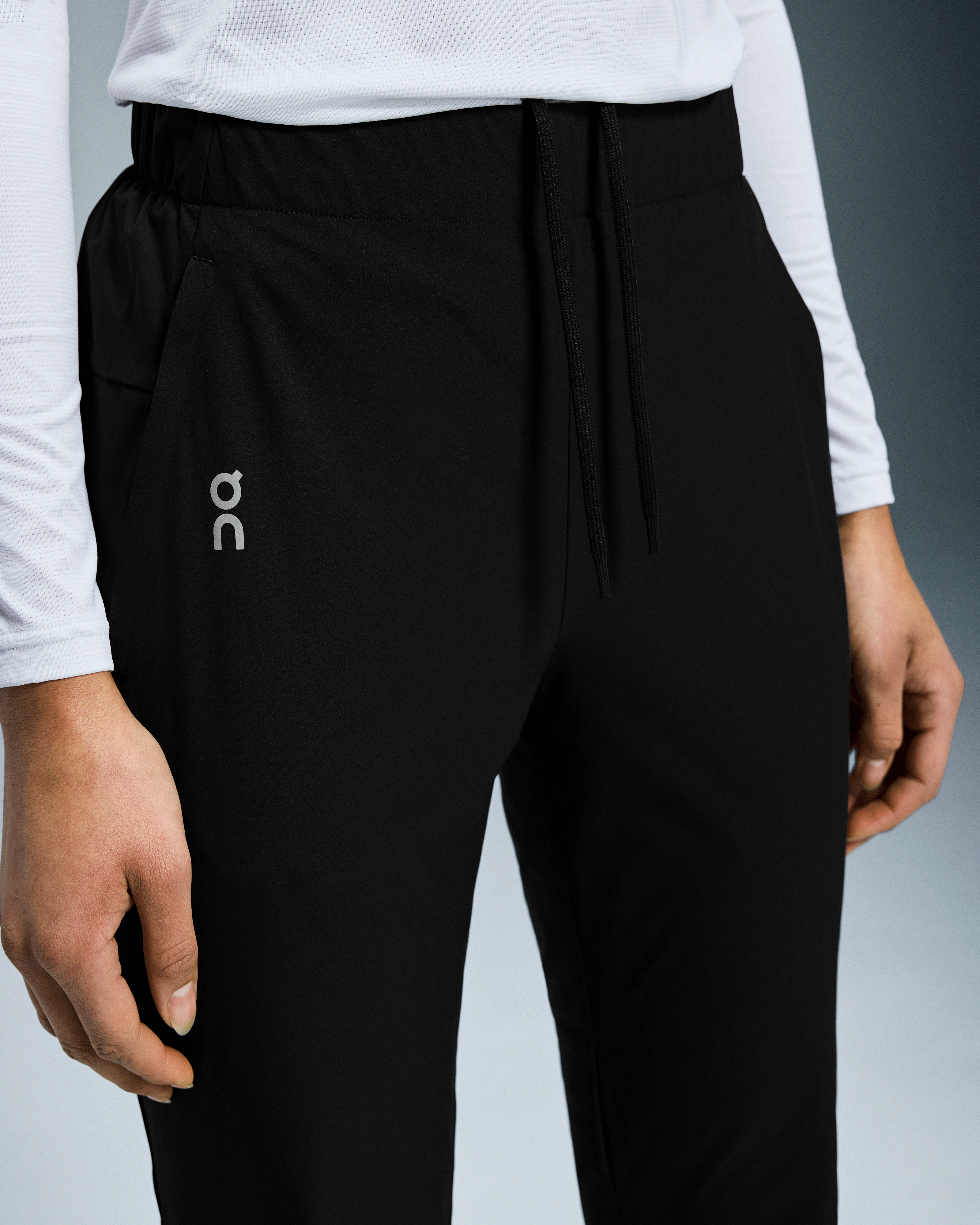 On Core Pants Black Femme Pantalons