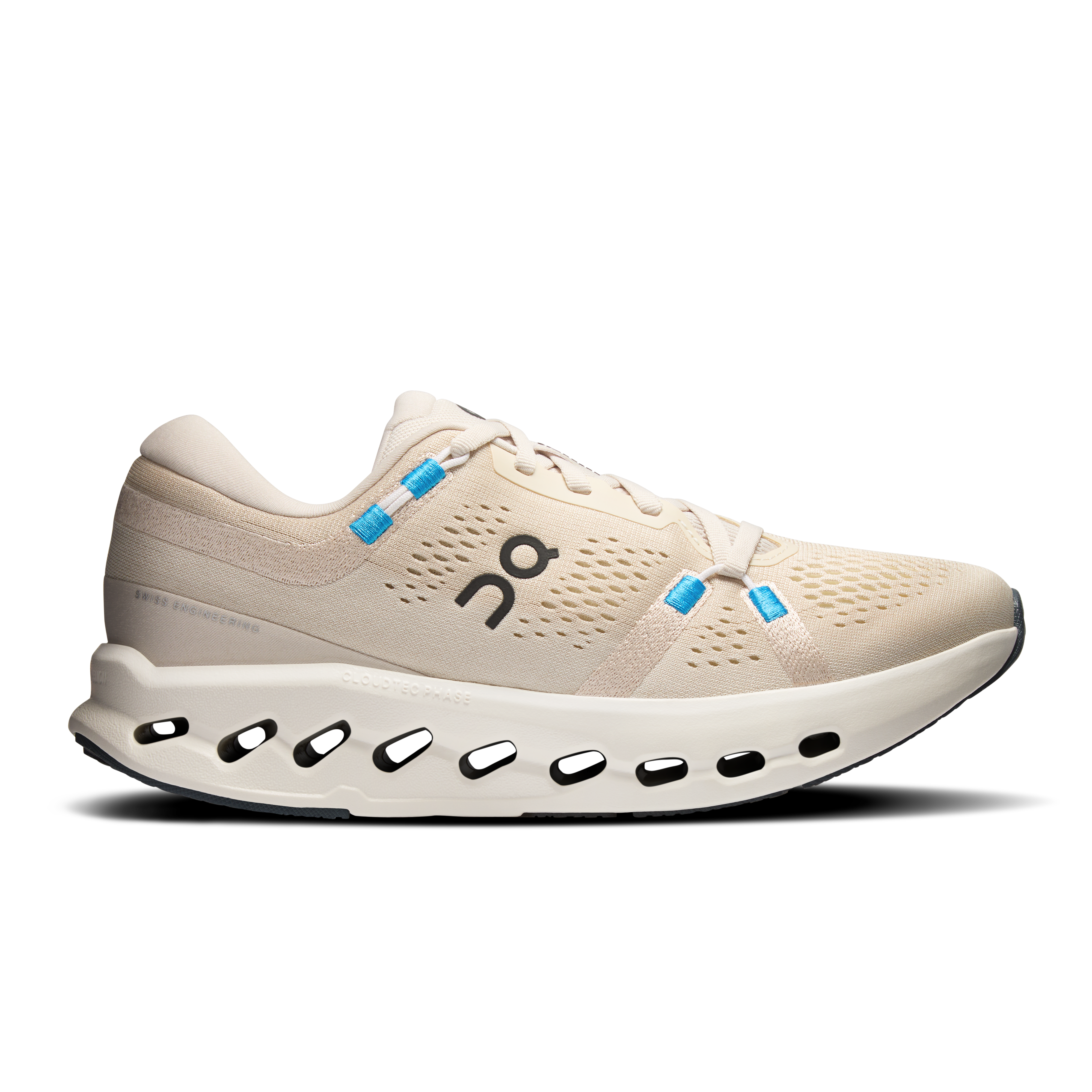 On Cloudsurfer 2 Wide Pearl & Ivory Femme – Running quotidien, foulées agréables Chaussures