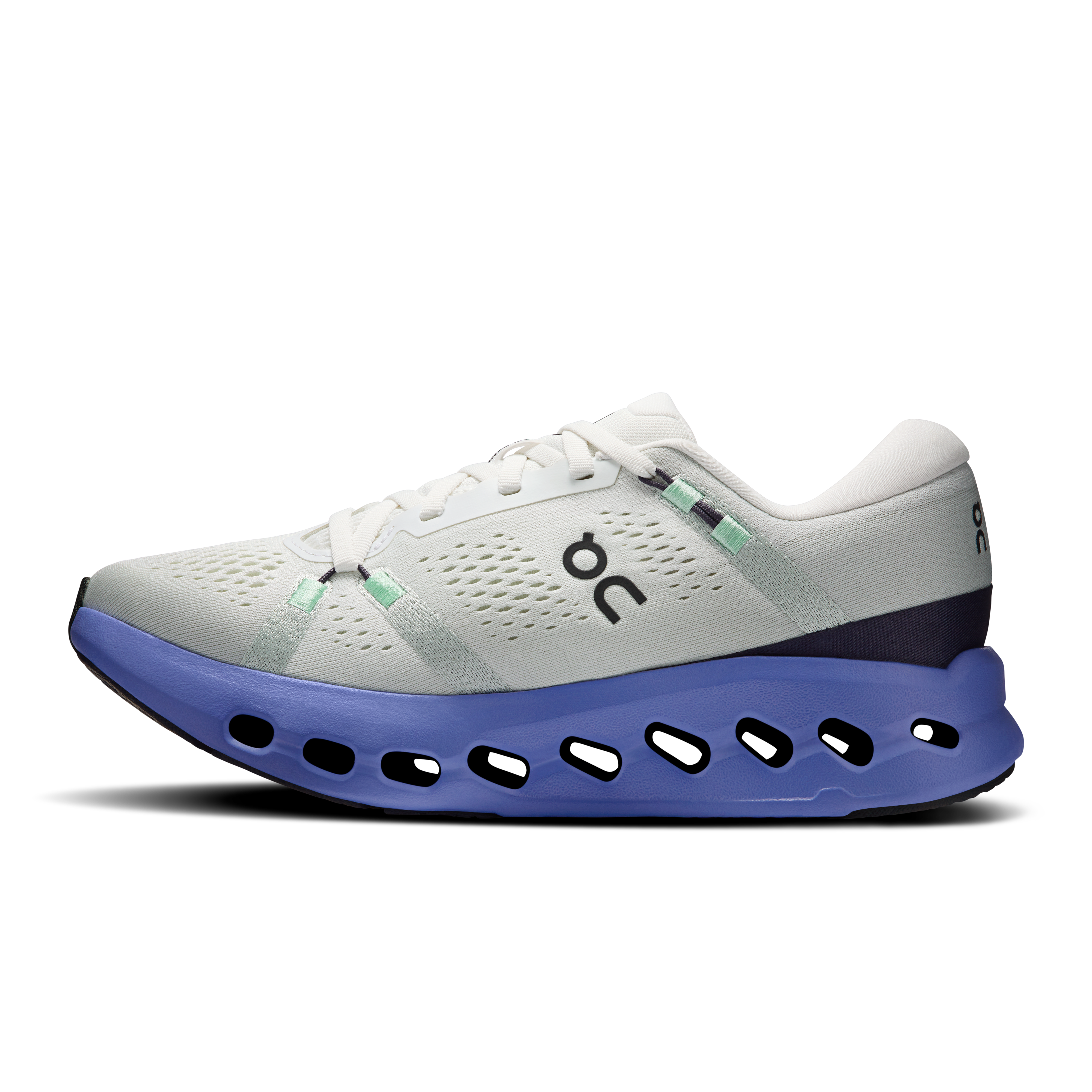 On Cloudsurfer 2 Ivory & Sailor Femme Running sur route Chaussures