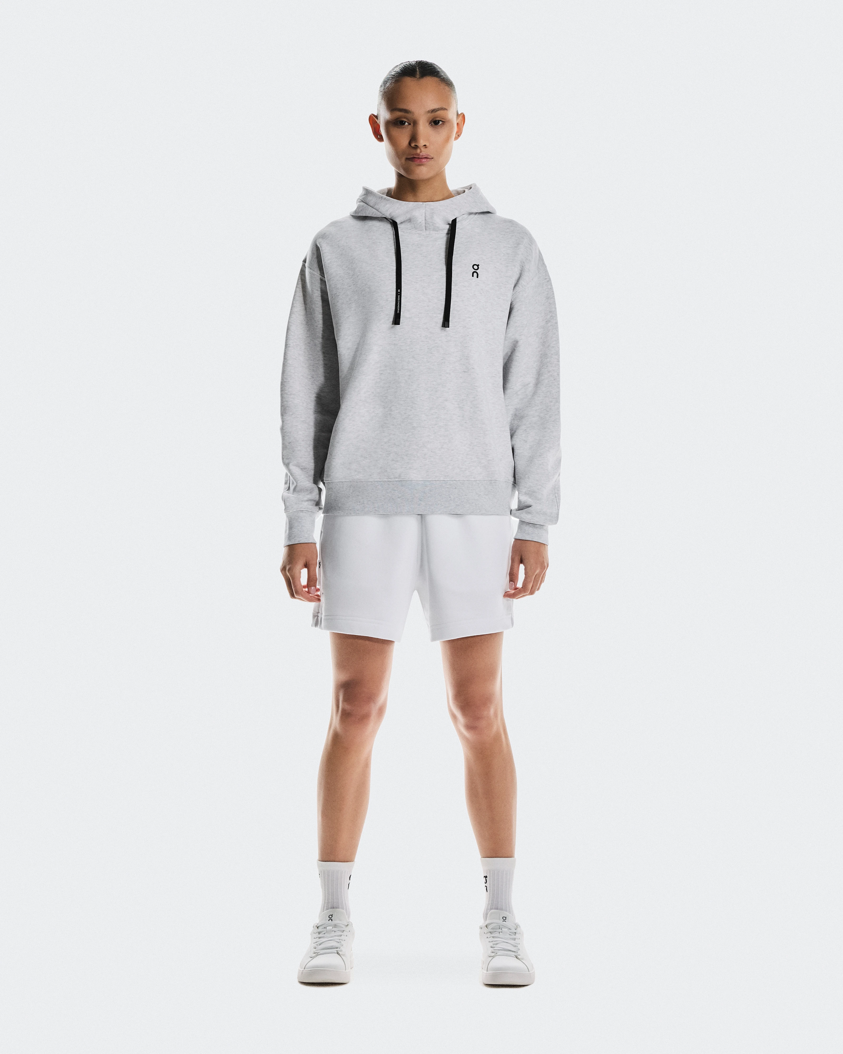 On Club Hoodie Court Crater Femme Sweats à capuche et sweats