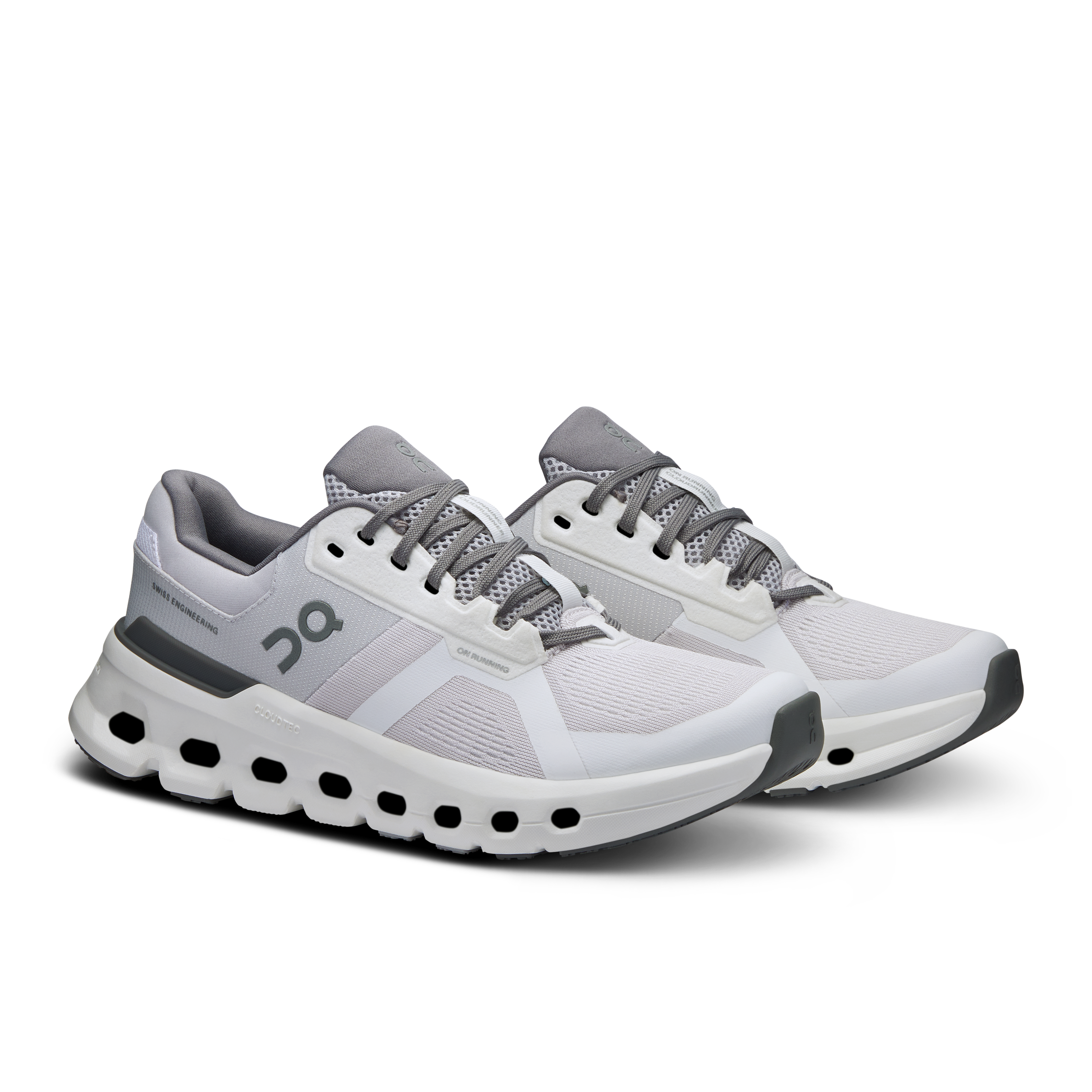 On Cloudrunner 2 Frost & White Femme Running sur route Chaussures