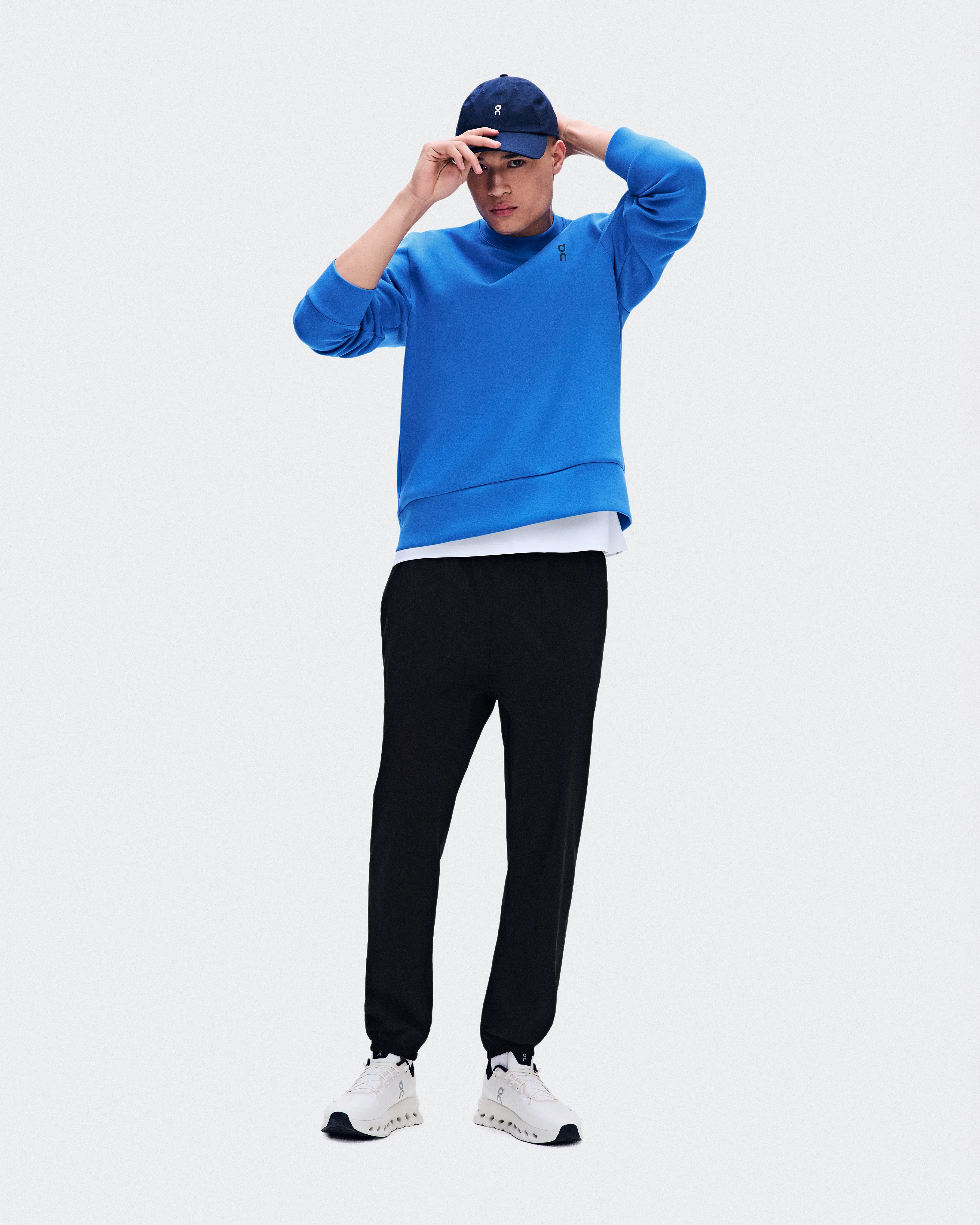 On Focus Tech Crew Jay Homme Sweats à capuche et sweats