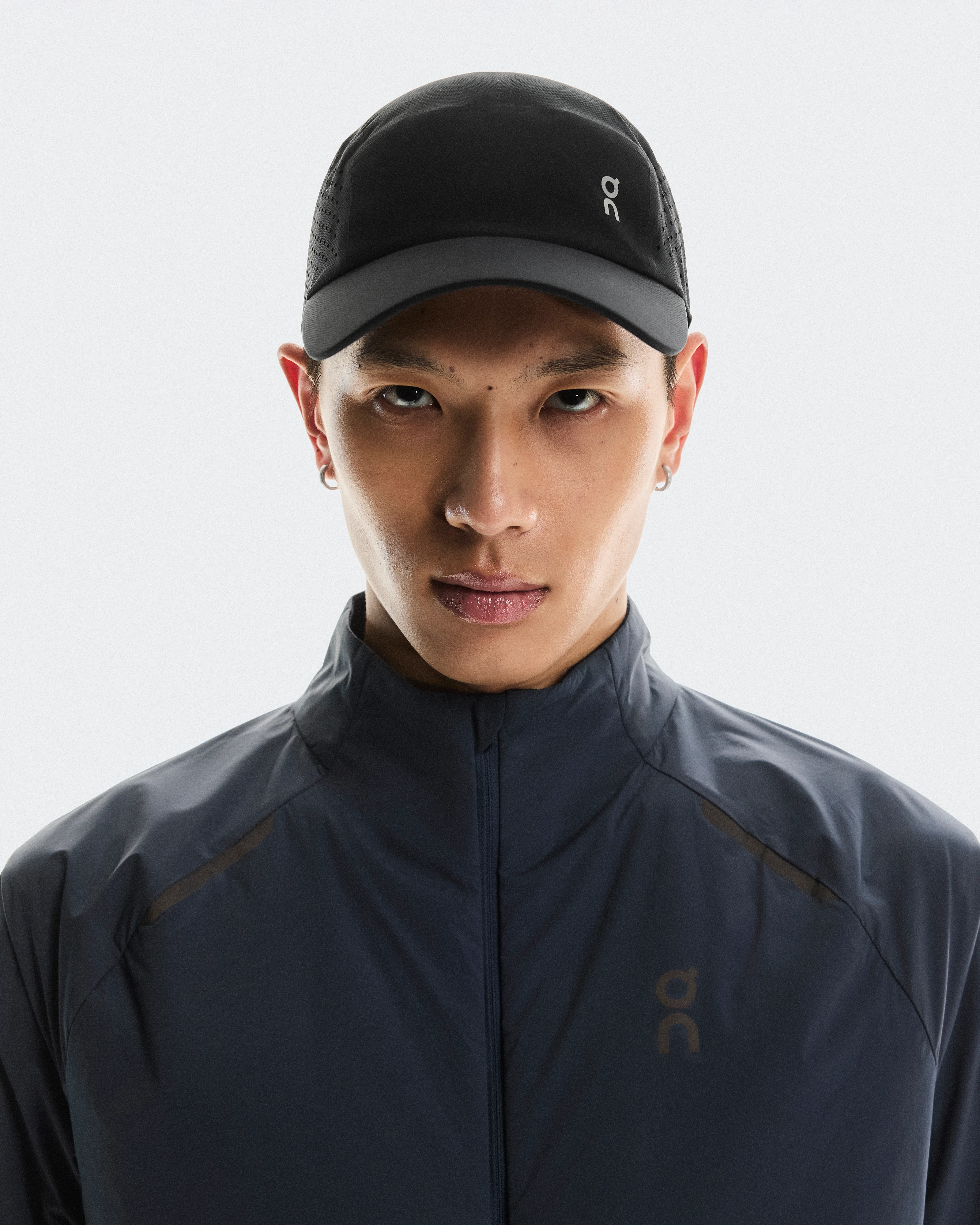On Lightweight Cap Black Unisexe Chapeaux