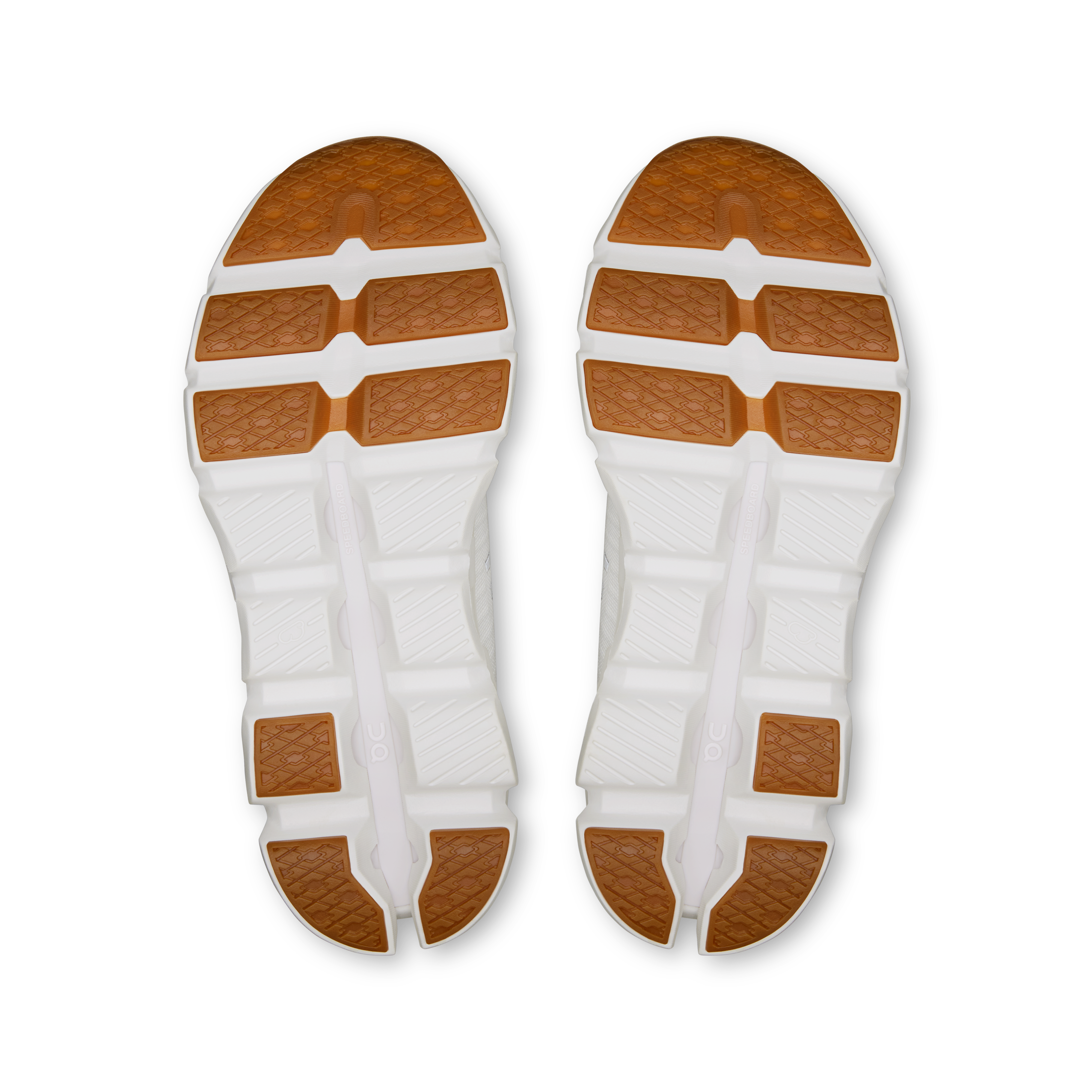 On Cloudswift 4 White & Lily Femme Running sur route Chaussures