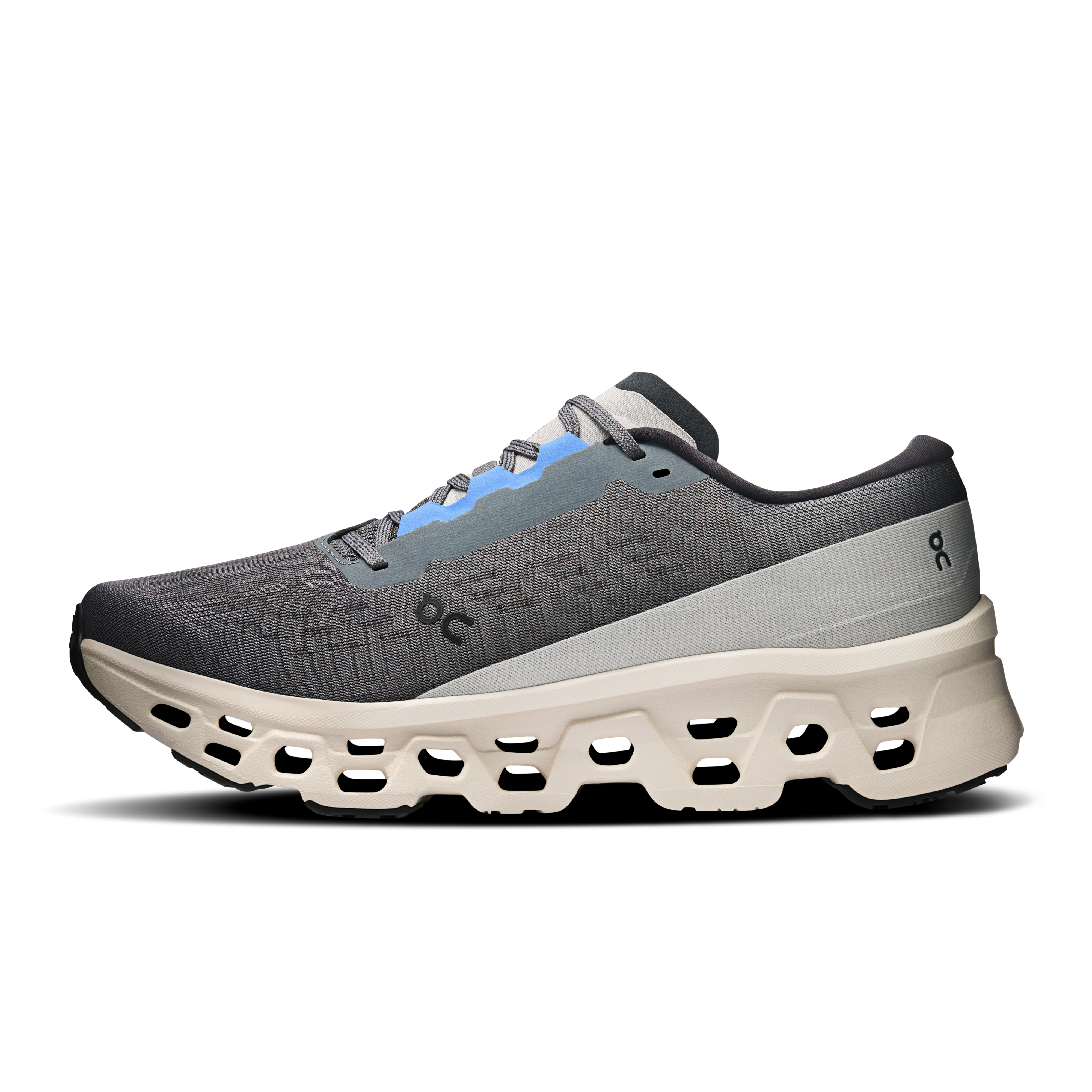 On Cloudmonster 3 Rock & Silver Homme Running sur route Chaussures