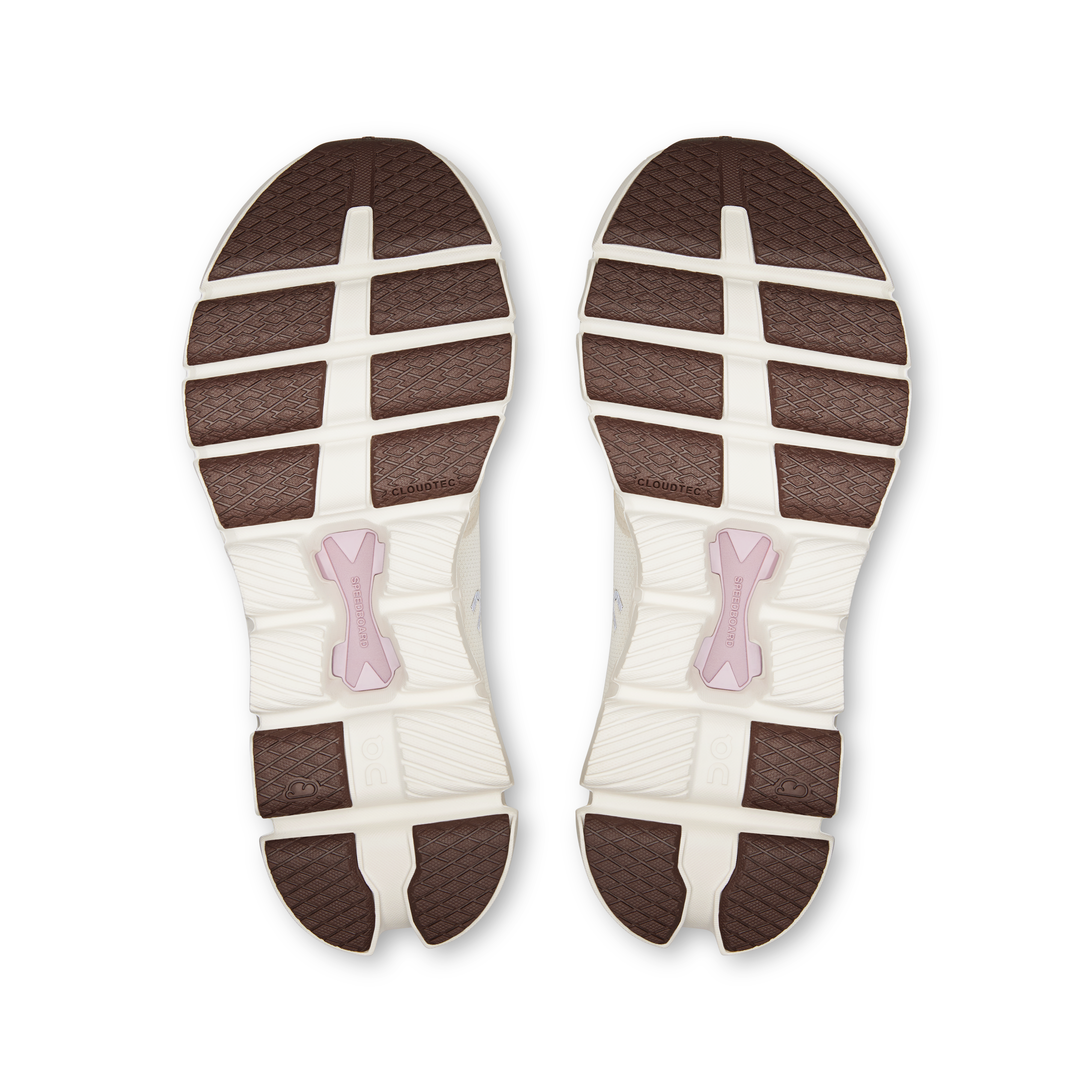 On Cloud X 4 Ivory & Heron Femme training_shoes Chaussures