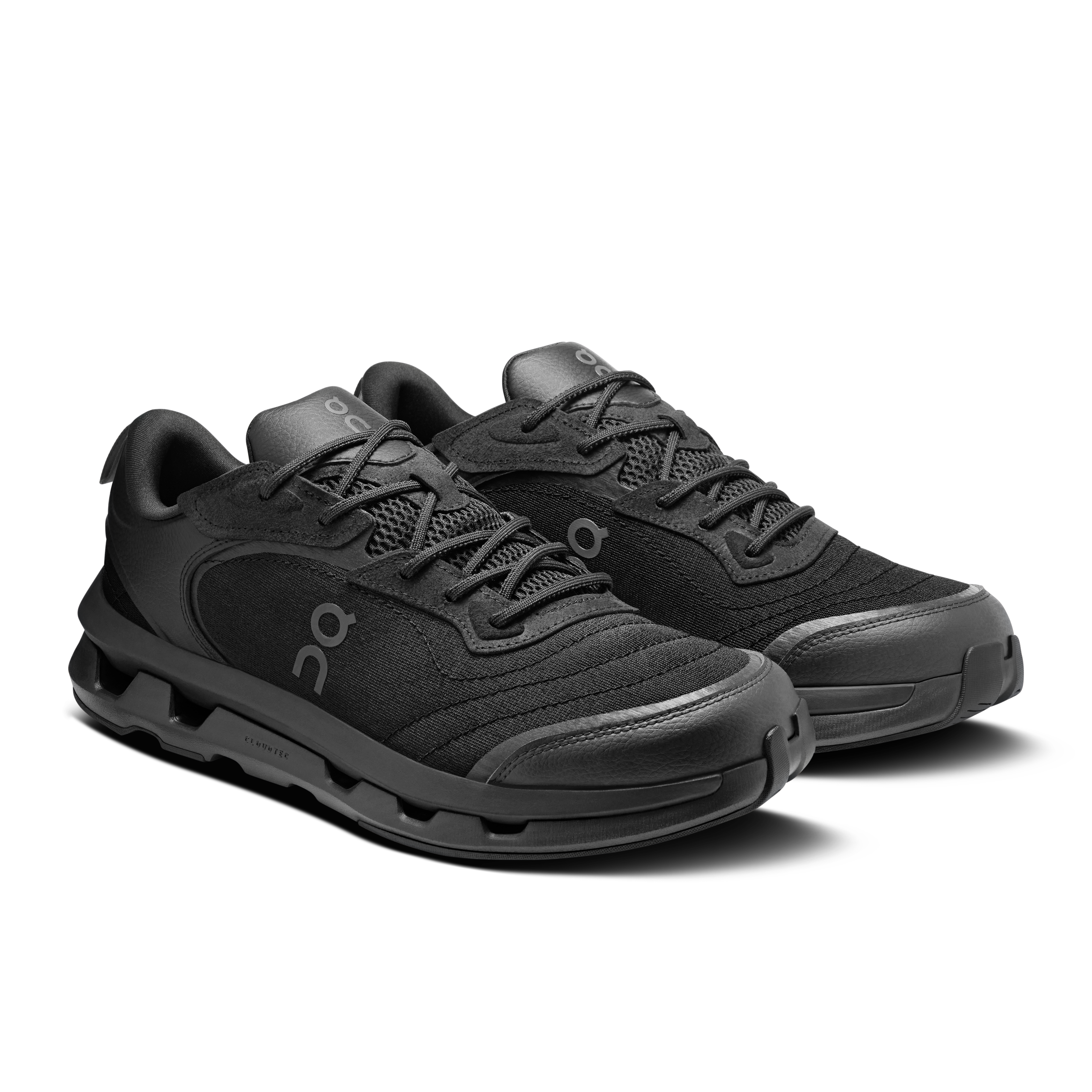 On Cloudzone Moon Black & Black Homme Active Life Chaussures