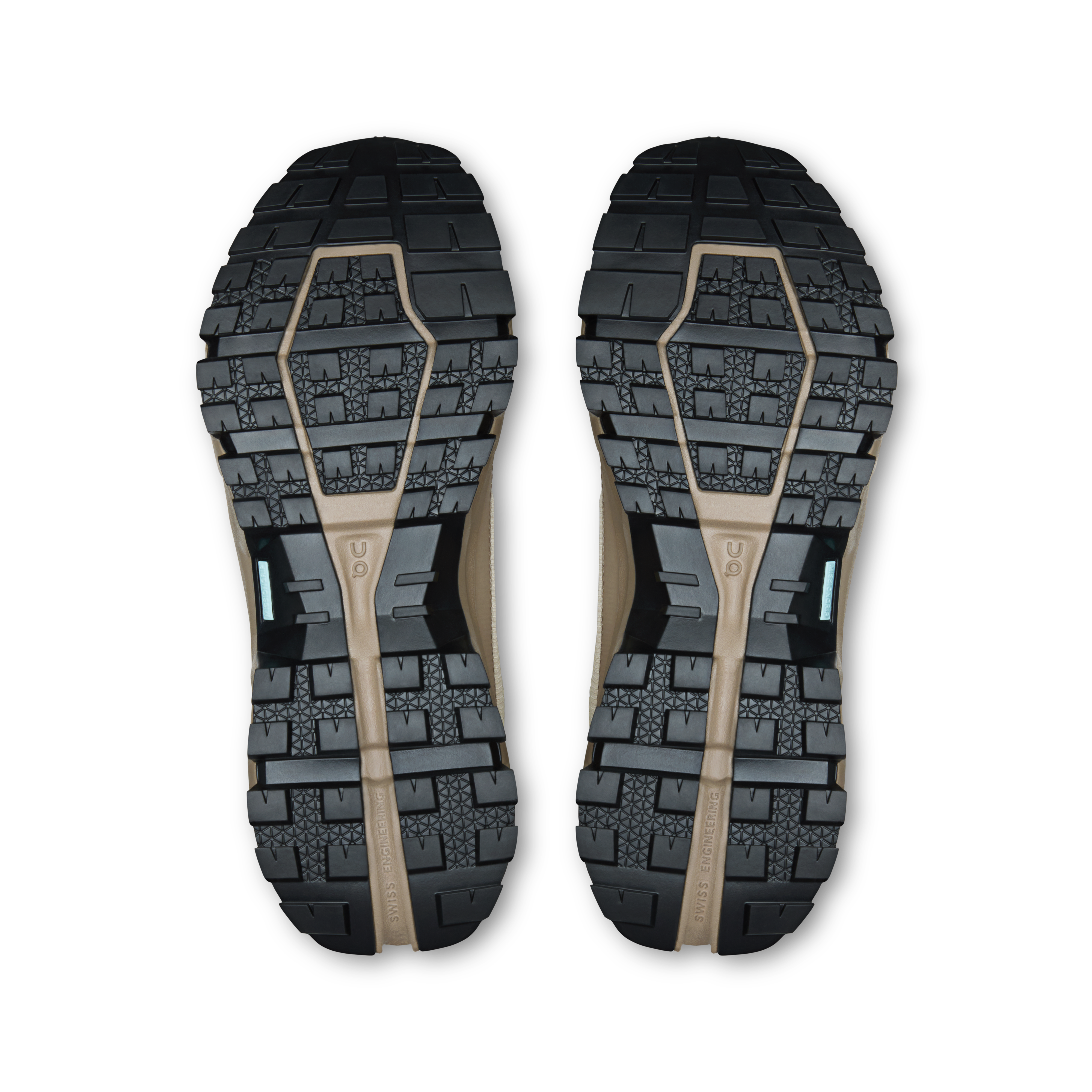 On Cloudrock Low Waterproof Grain & Soba Femme Randonnée Chaussures