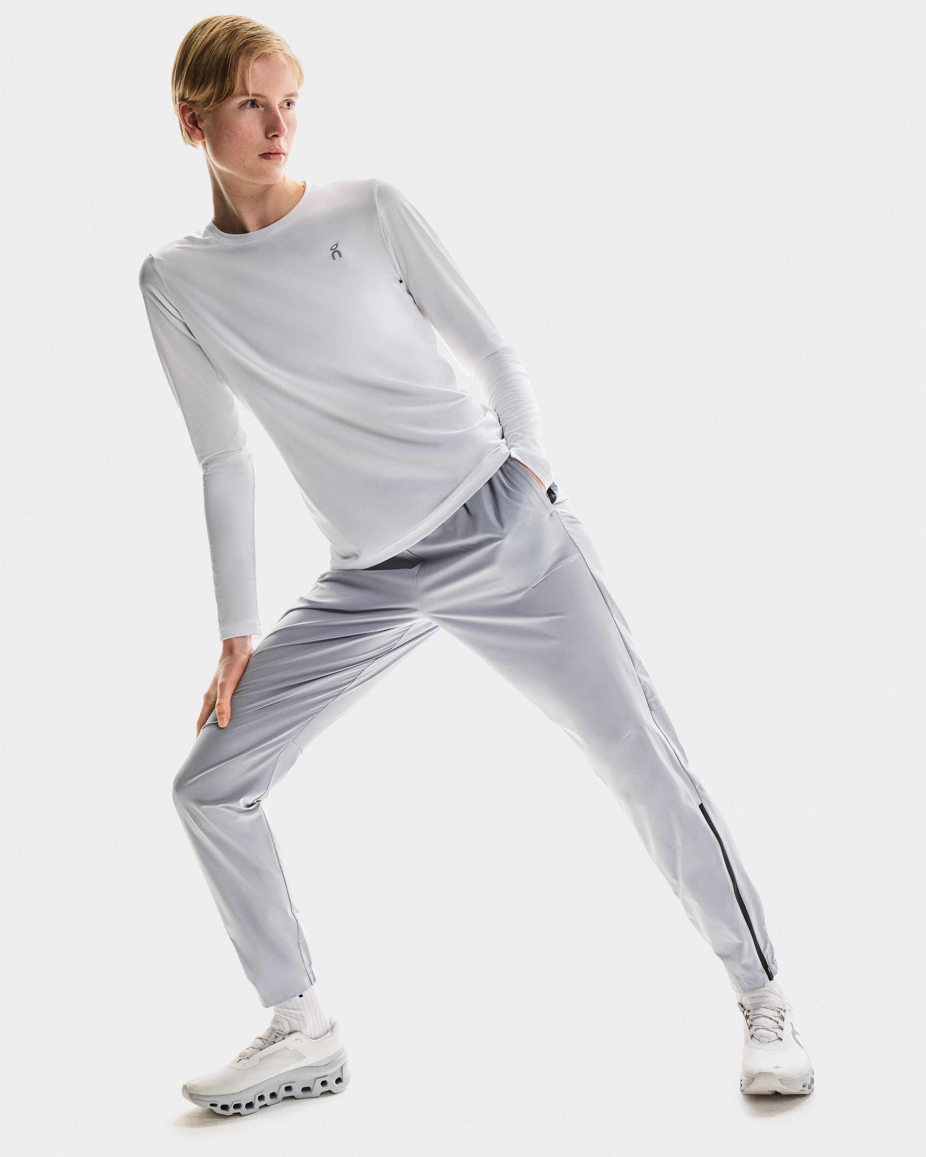 On Core Pants Lilac Femme Pantalons