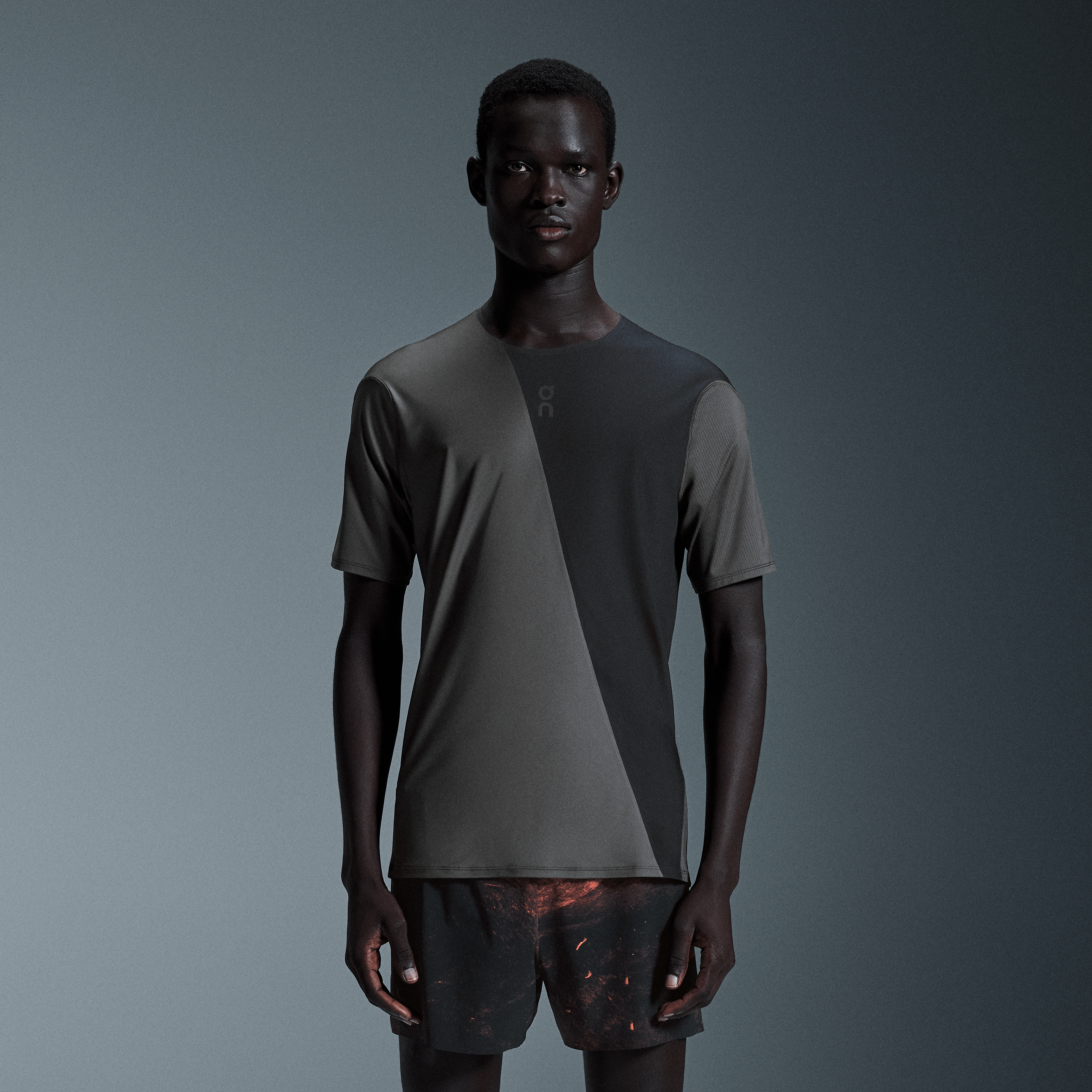 On Ultra-T Eclipse & Black Homme – Trail running, entraînement de vitesse, respirabilité Hauts et t-shirts