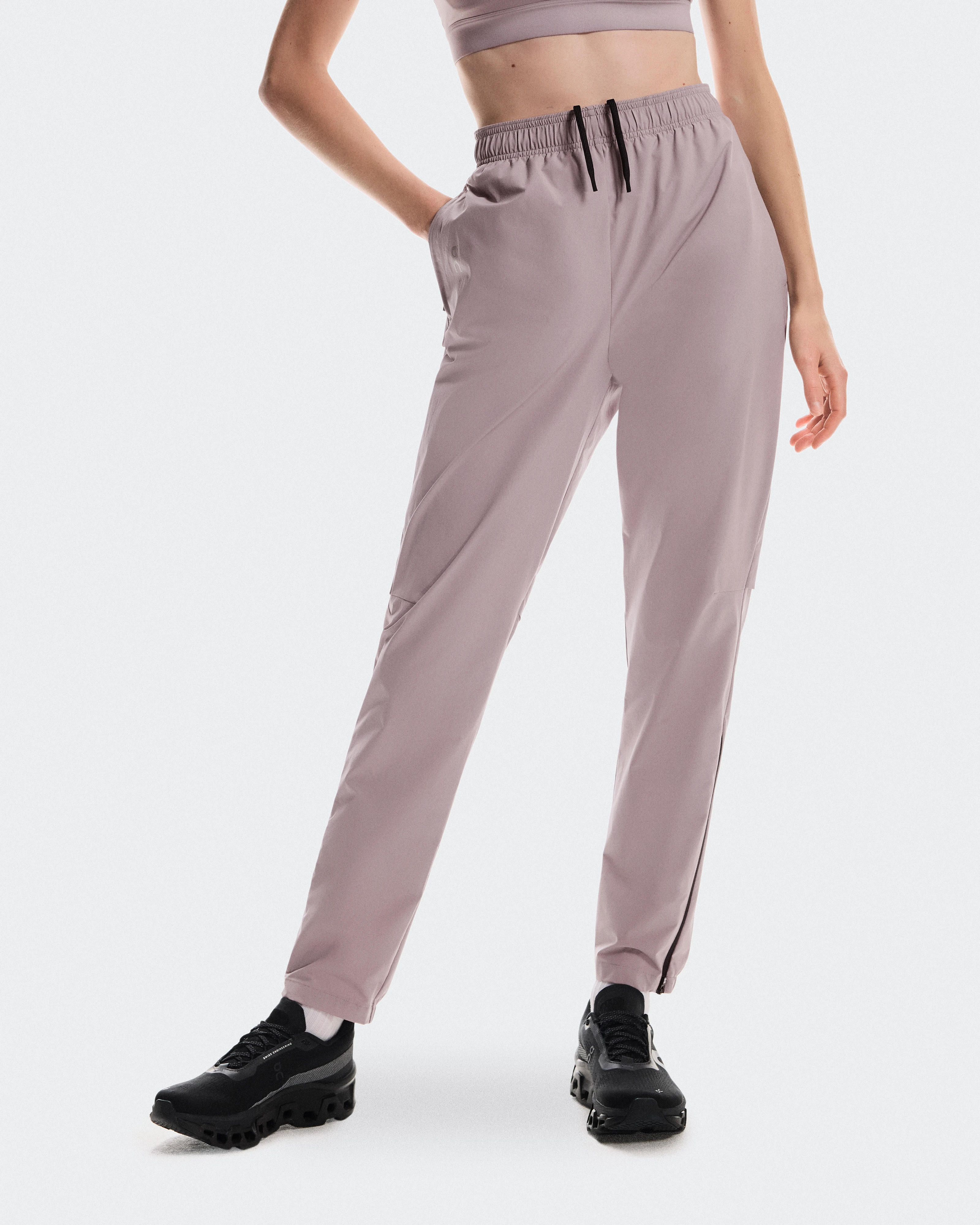 On Core Pants Heron Femme Pantalons