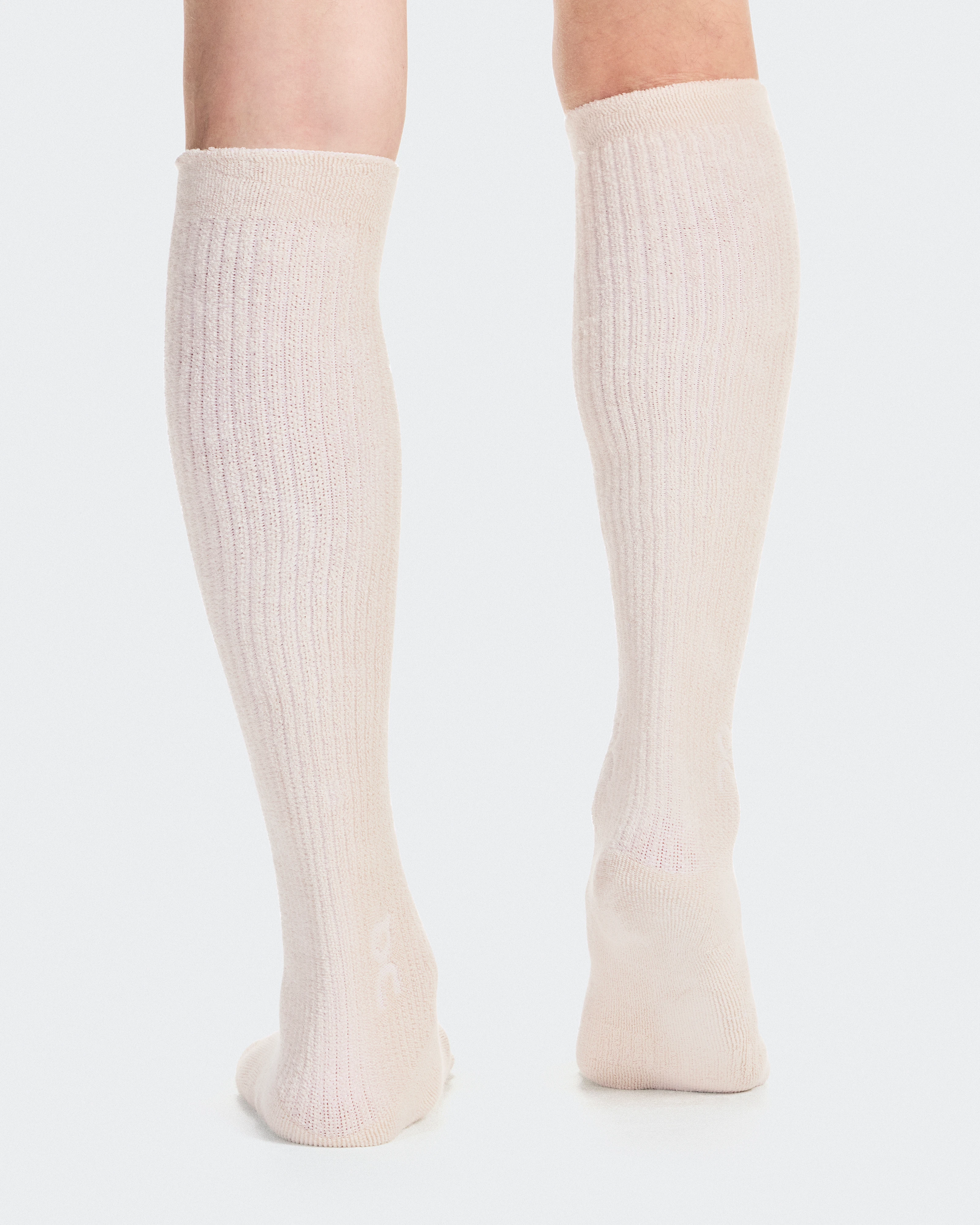 On Terry Sock Knee High Pearl Unisexe Chaussettes