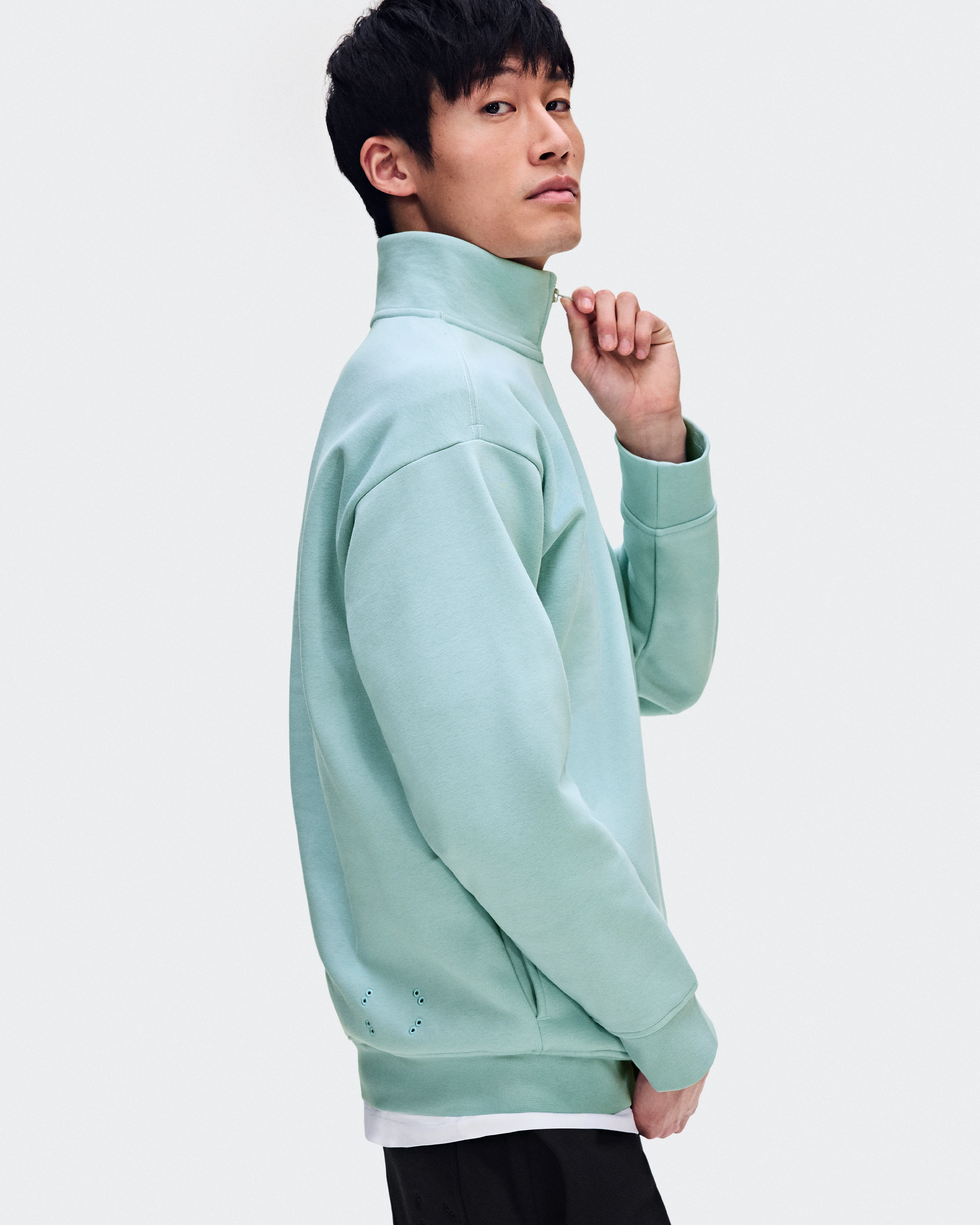 On Club Collective 1/4 Zip Brook Homme Sweats à capuche et sweats