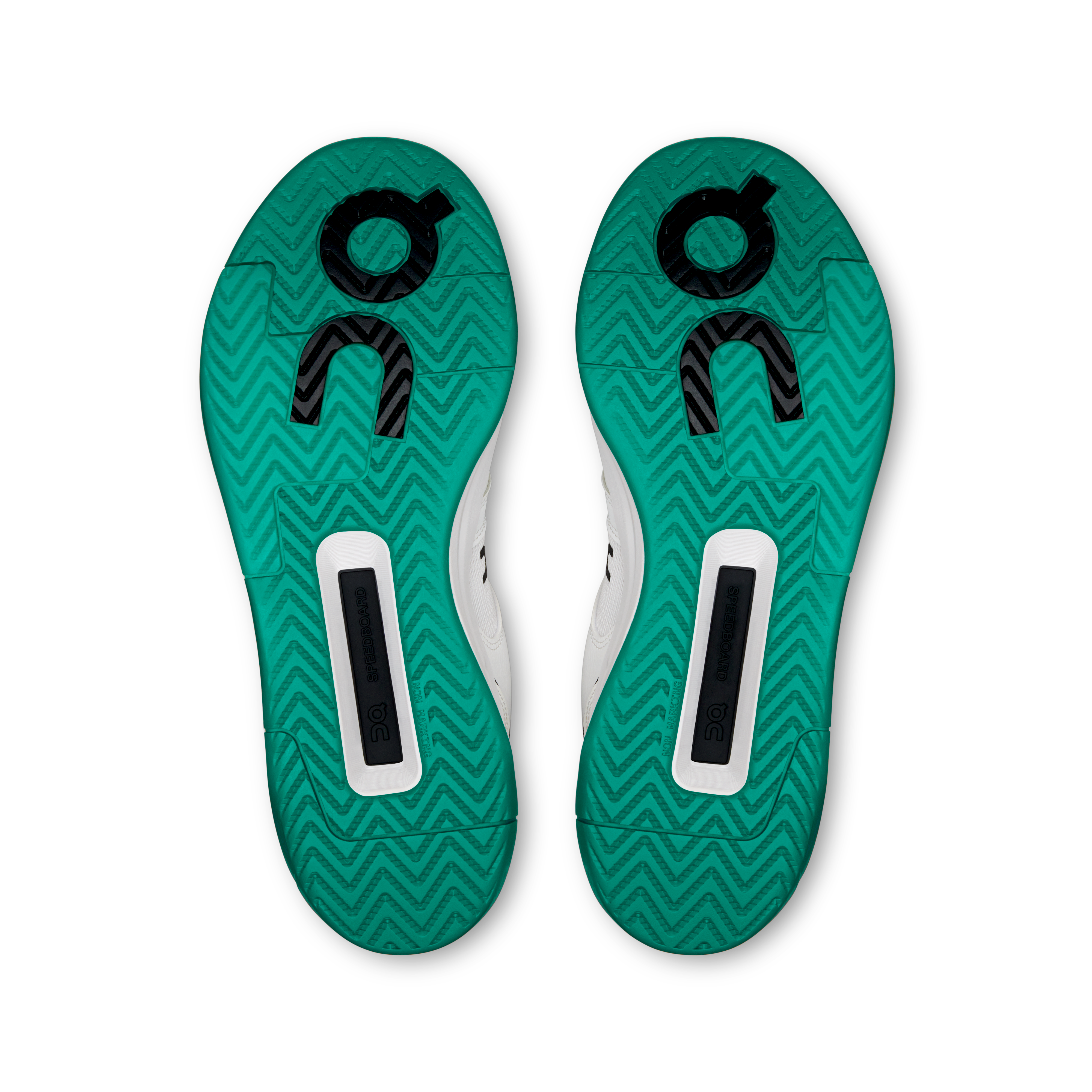 On THE ROGER Clubhouse Pro 2 White & Neem Homme – Tennis, sports de raquette Chaussures