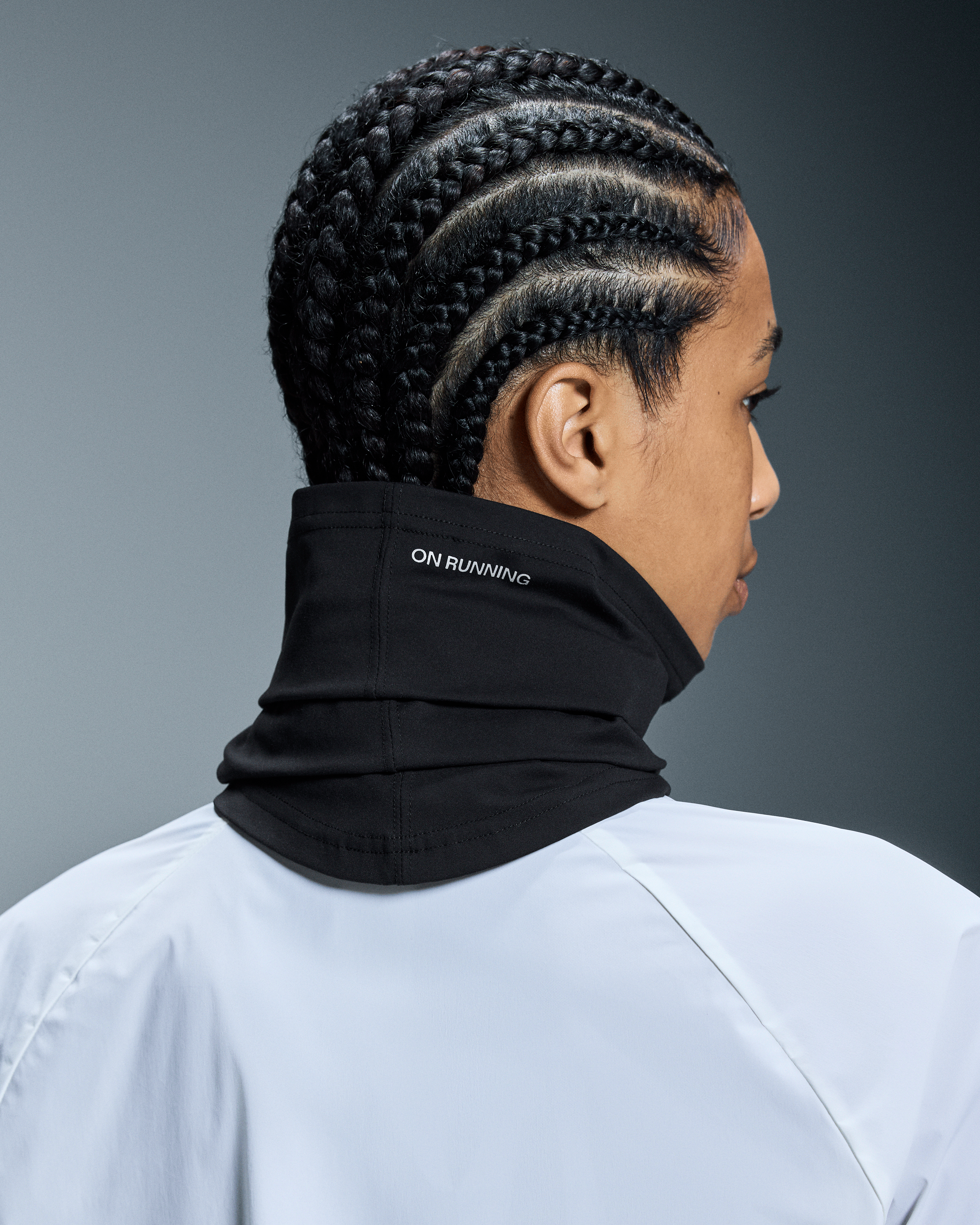 On Core Neck Gaiter Black Unisexe Écharpes et cache-cous