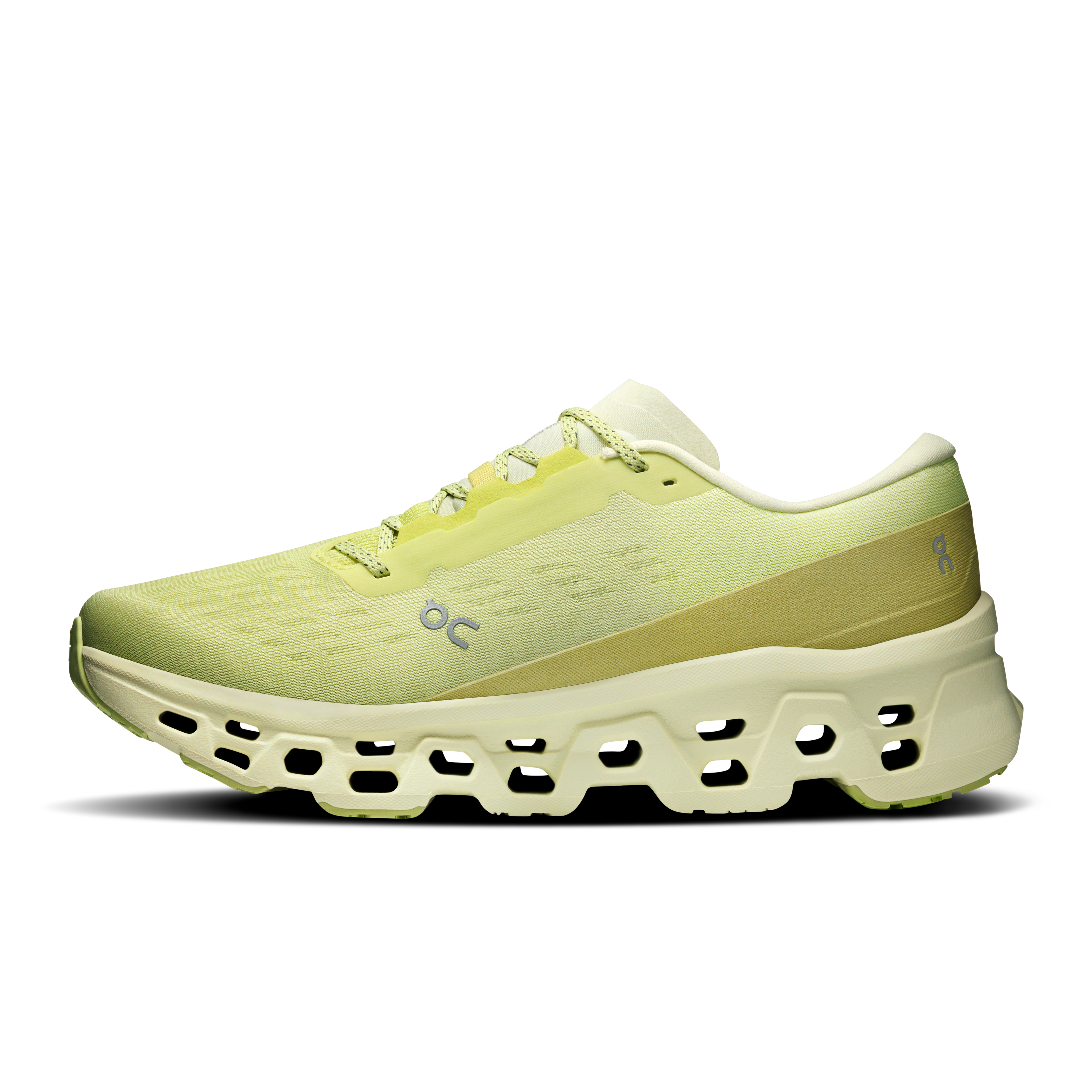 On Cloudmonster 3 Limelight & Seedling Homme Running sur route Chaussures