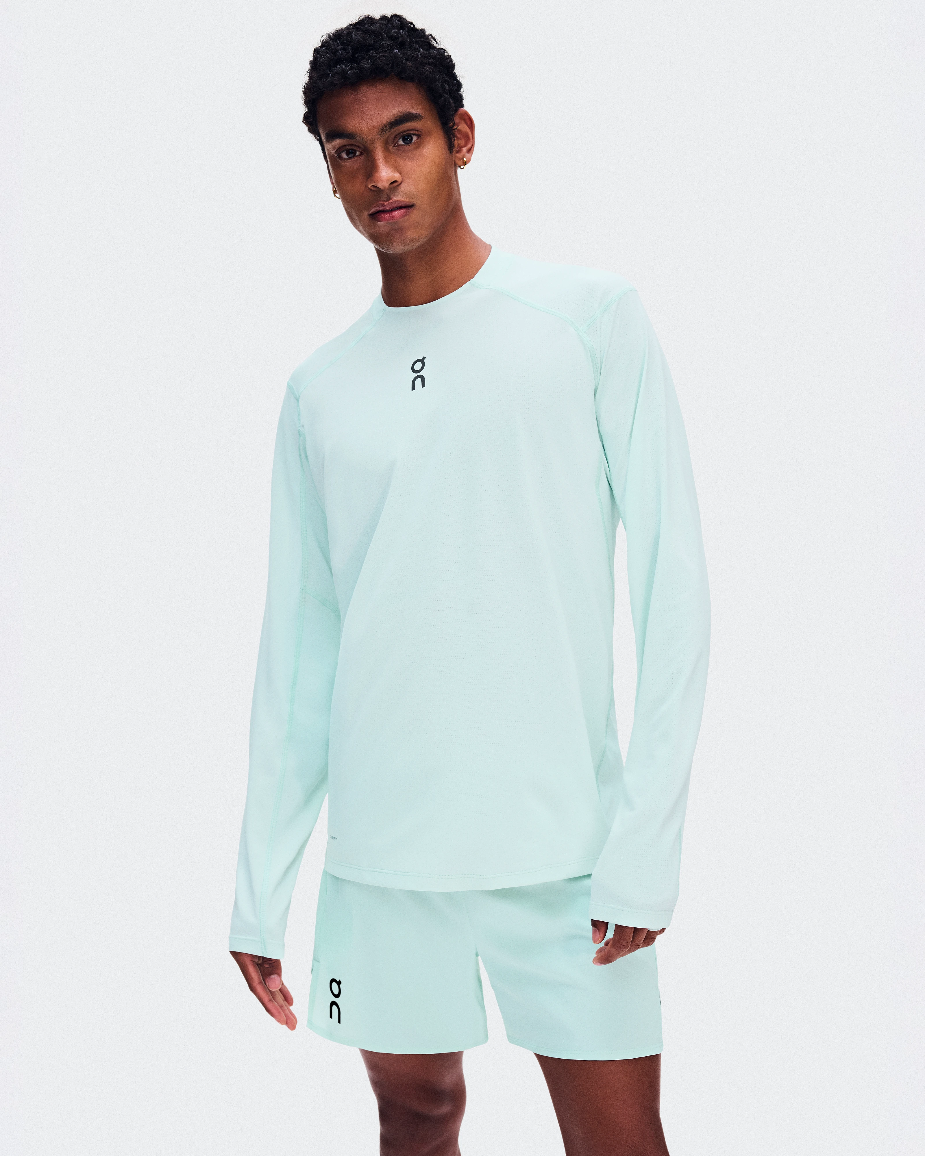 On Trail Long-T Solar Flurry Homme Hauts et t-shirts