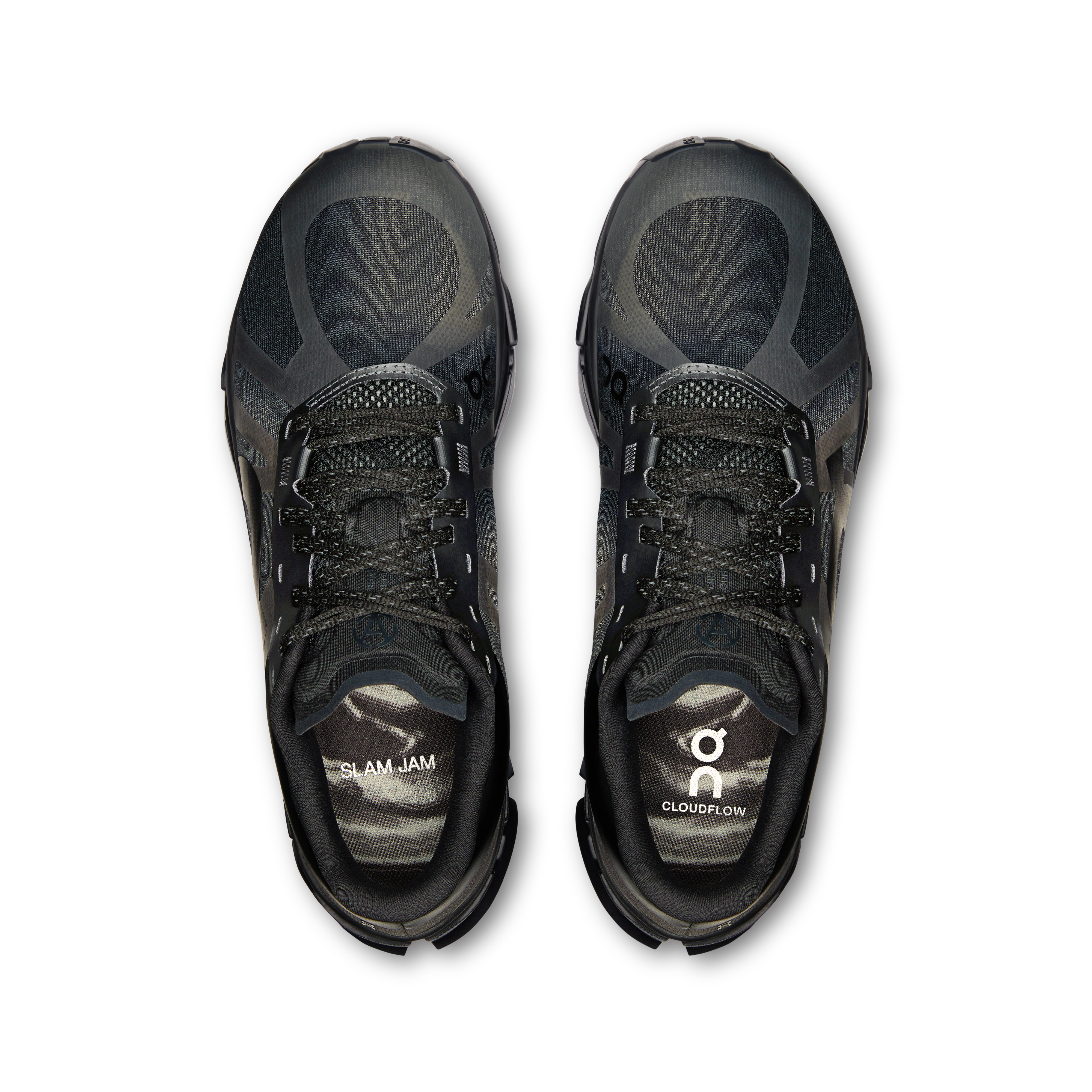On Cloudflow 5 SLAM JAM Gull & Black Homme Active Life Chaussures