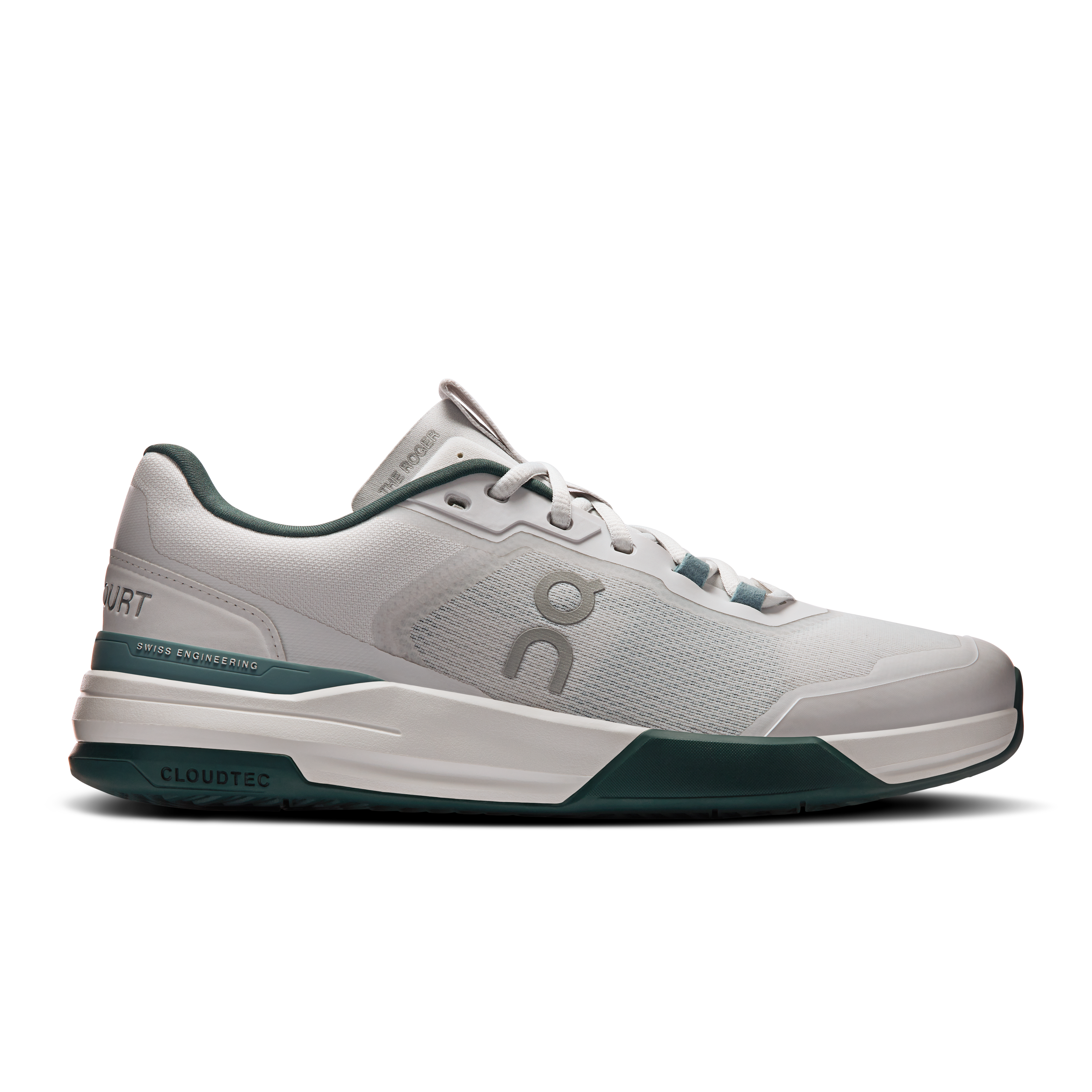 On THE ROGER Advantage Pro Frost & Evergreen Homme – Tennis, sports de raquette, CloudTec® dissimulée Chaussures