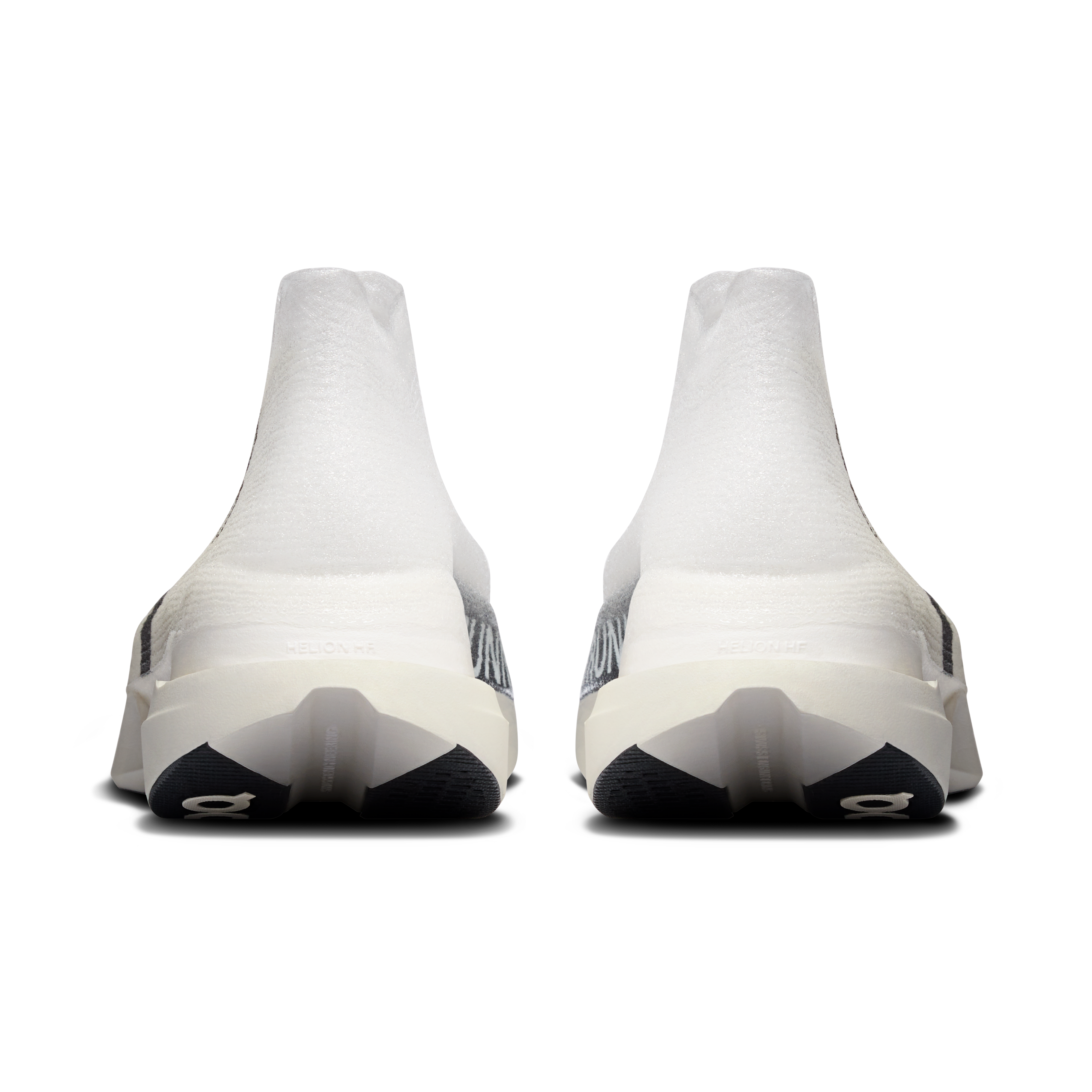On LightSpray Cloudboom Strike White & Black Unisexe Running sur route Chaussures