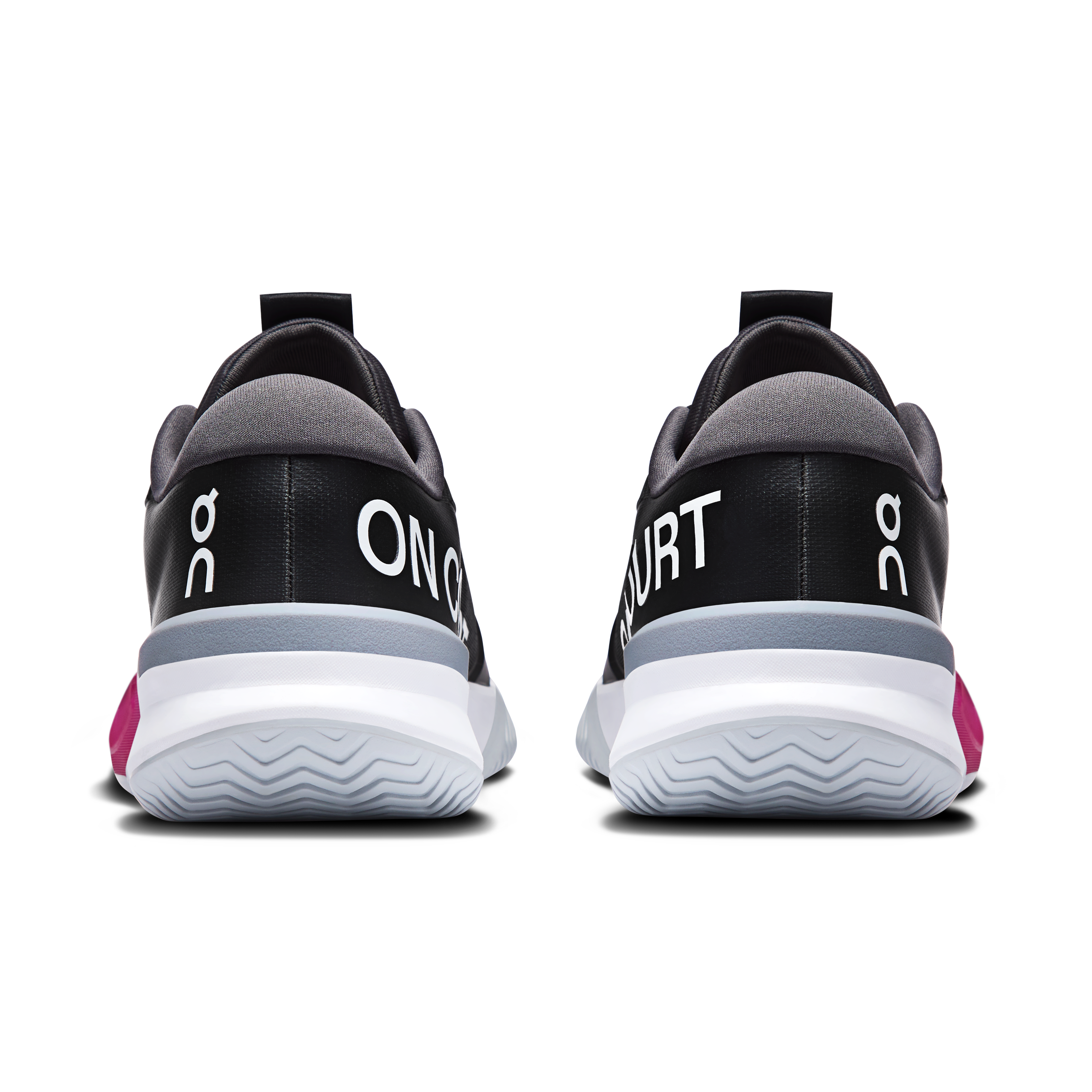 On THE ROGER Pro 3 Clay Black & Pink Homme Tennis Chaussures
