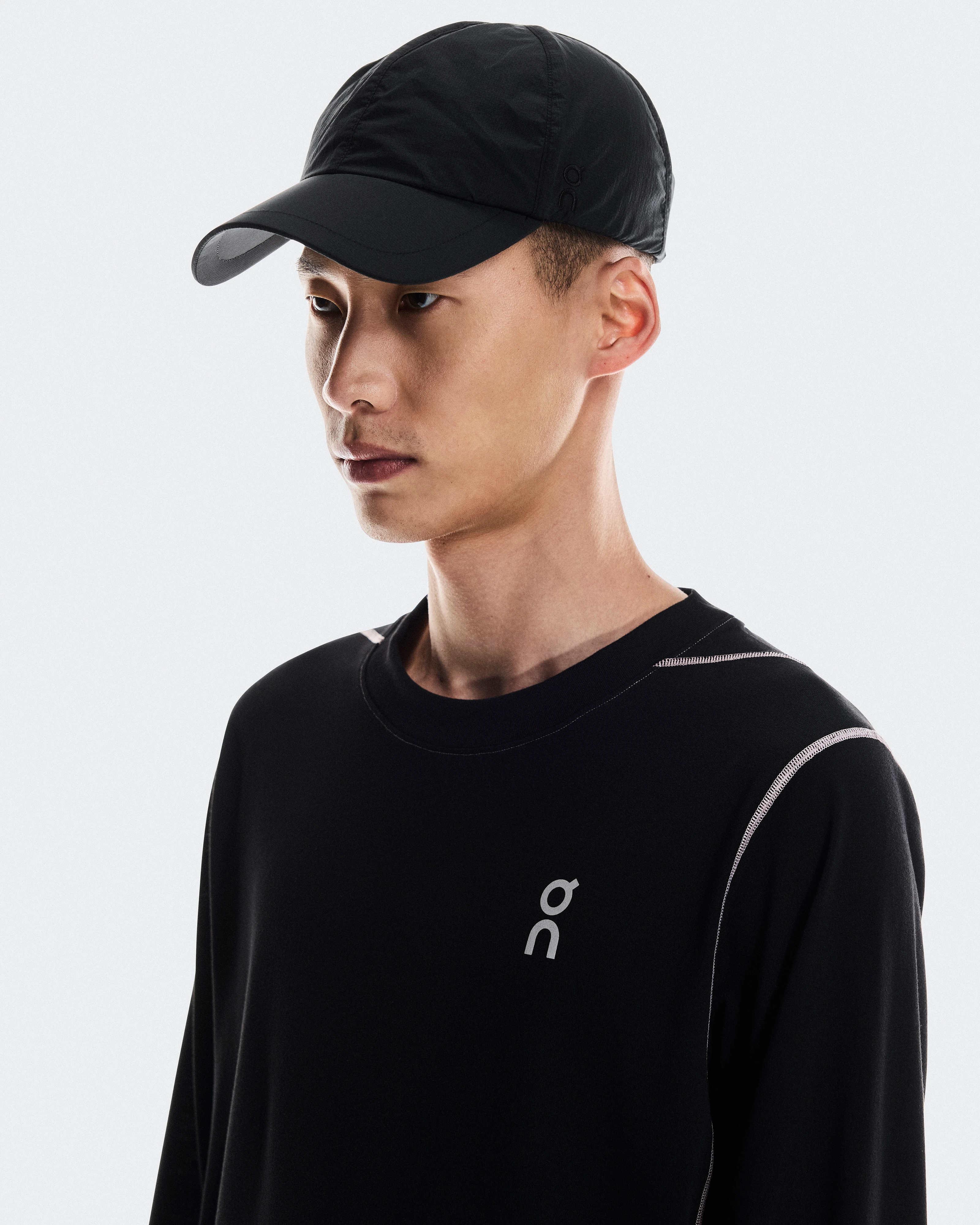 On On Cap Black Unisexe Chapeaux