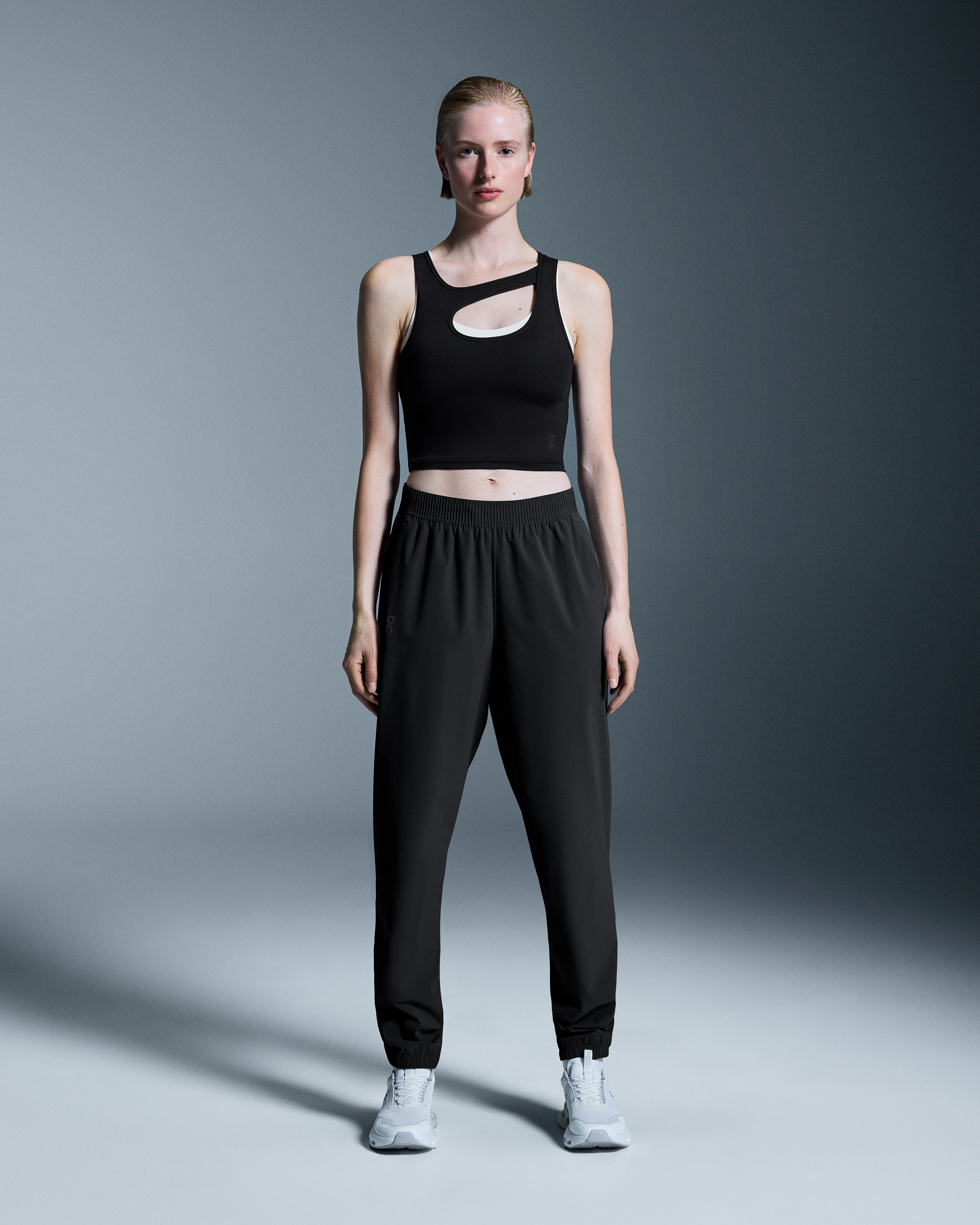 On Focus Pants Black Femme Pantalons