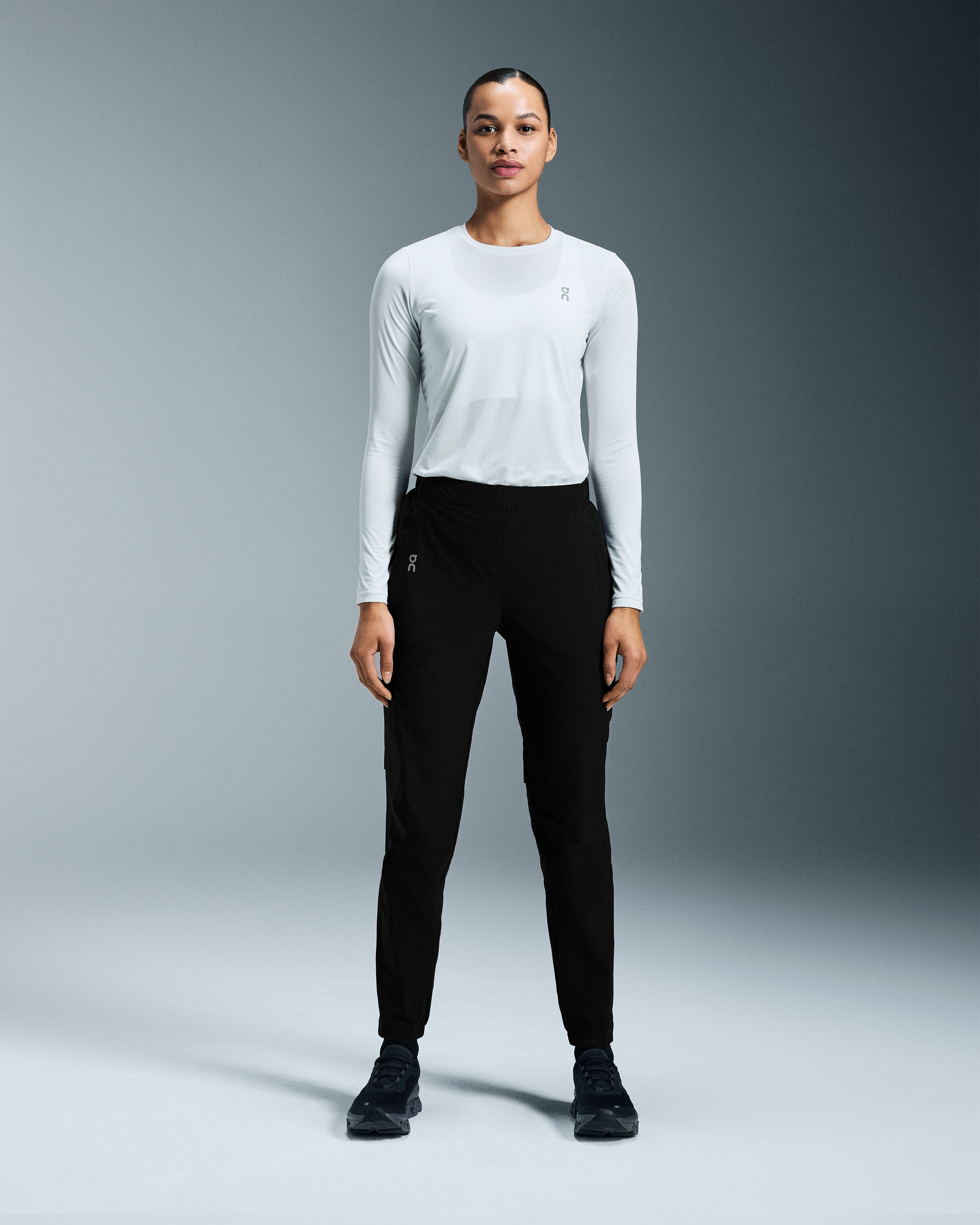 On Core Pants Black Femme Pantalons