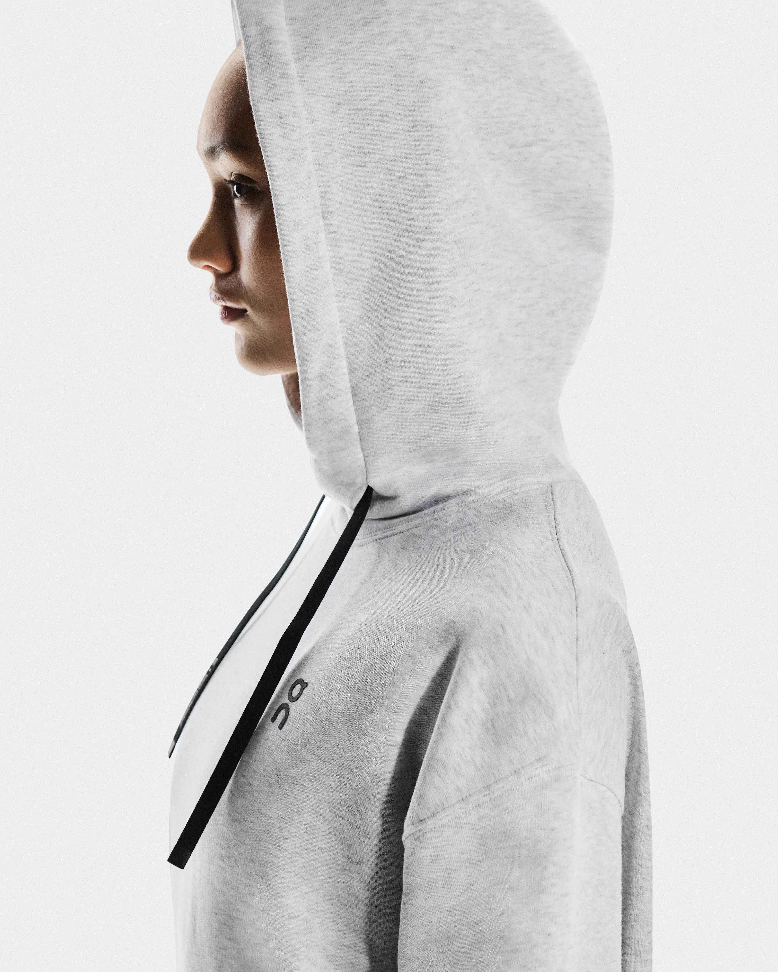On Club Hoodie Court Crater Femme Sweats à capuche et sweats