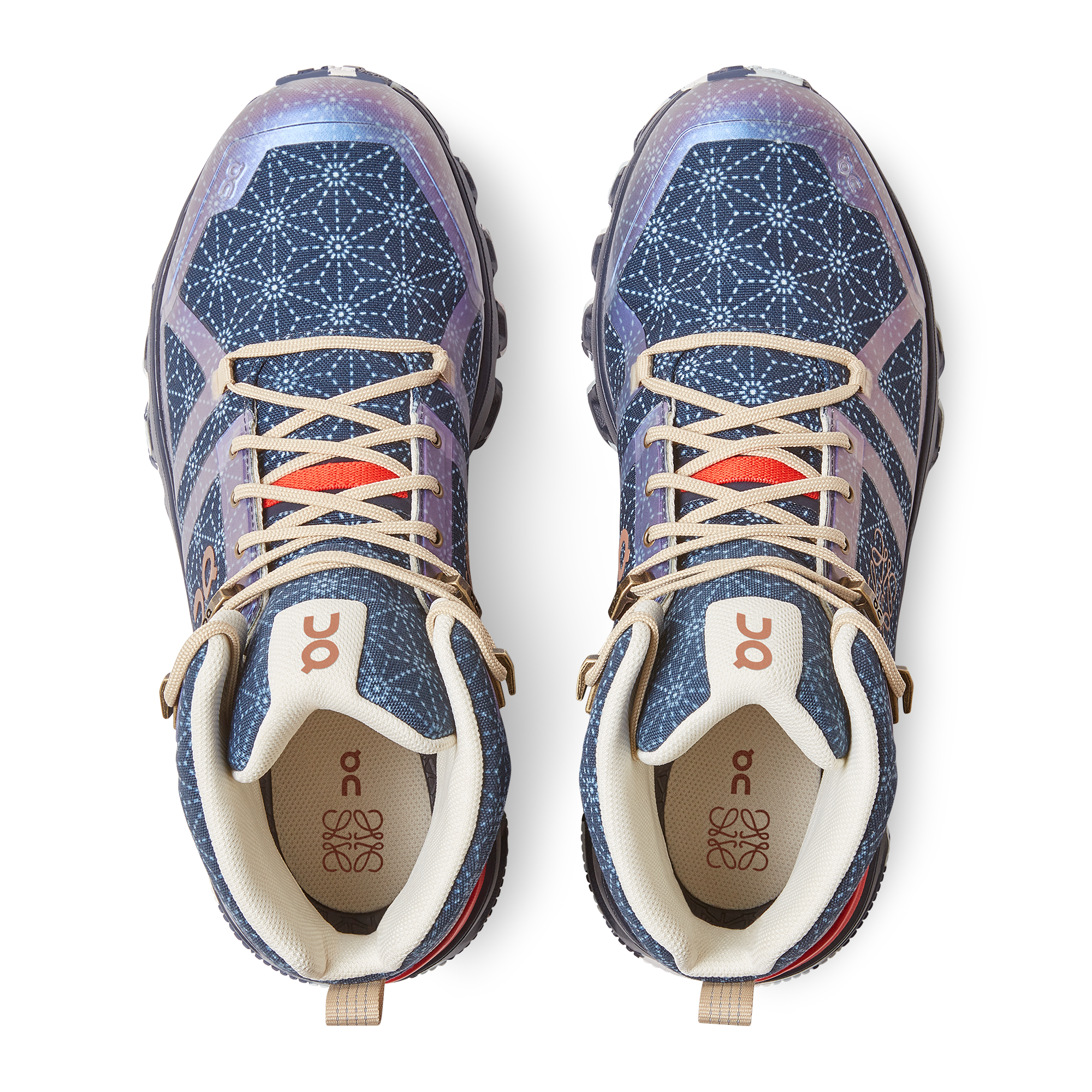 On Cloudrock LOEWE Space Blue Femme Randonnée Chaussures