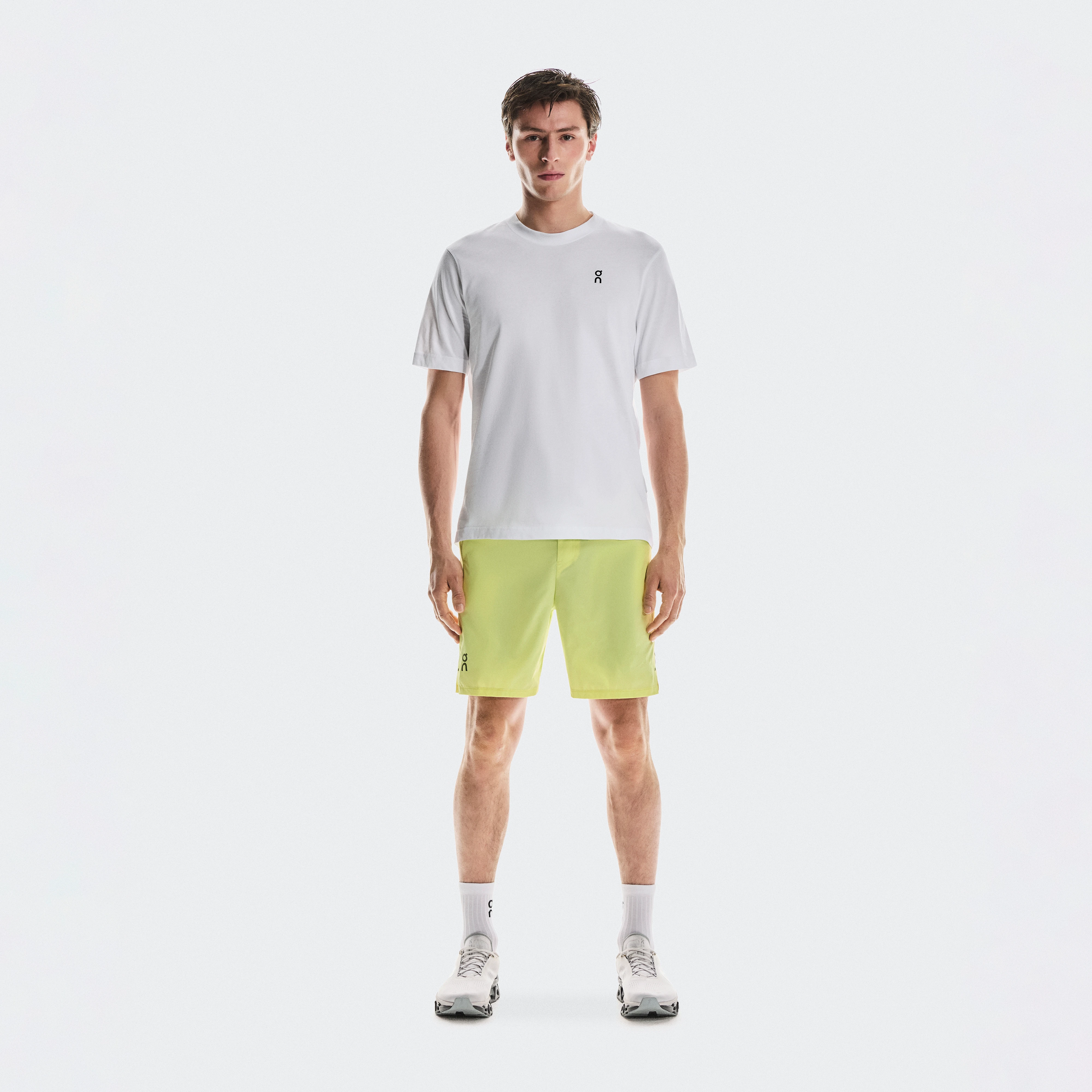 On Performance Hybrid Short Limelight Homme – Longue distance, entraînement, running sur route Shorts