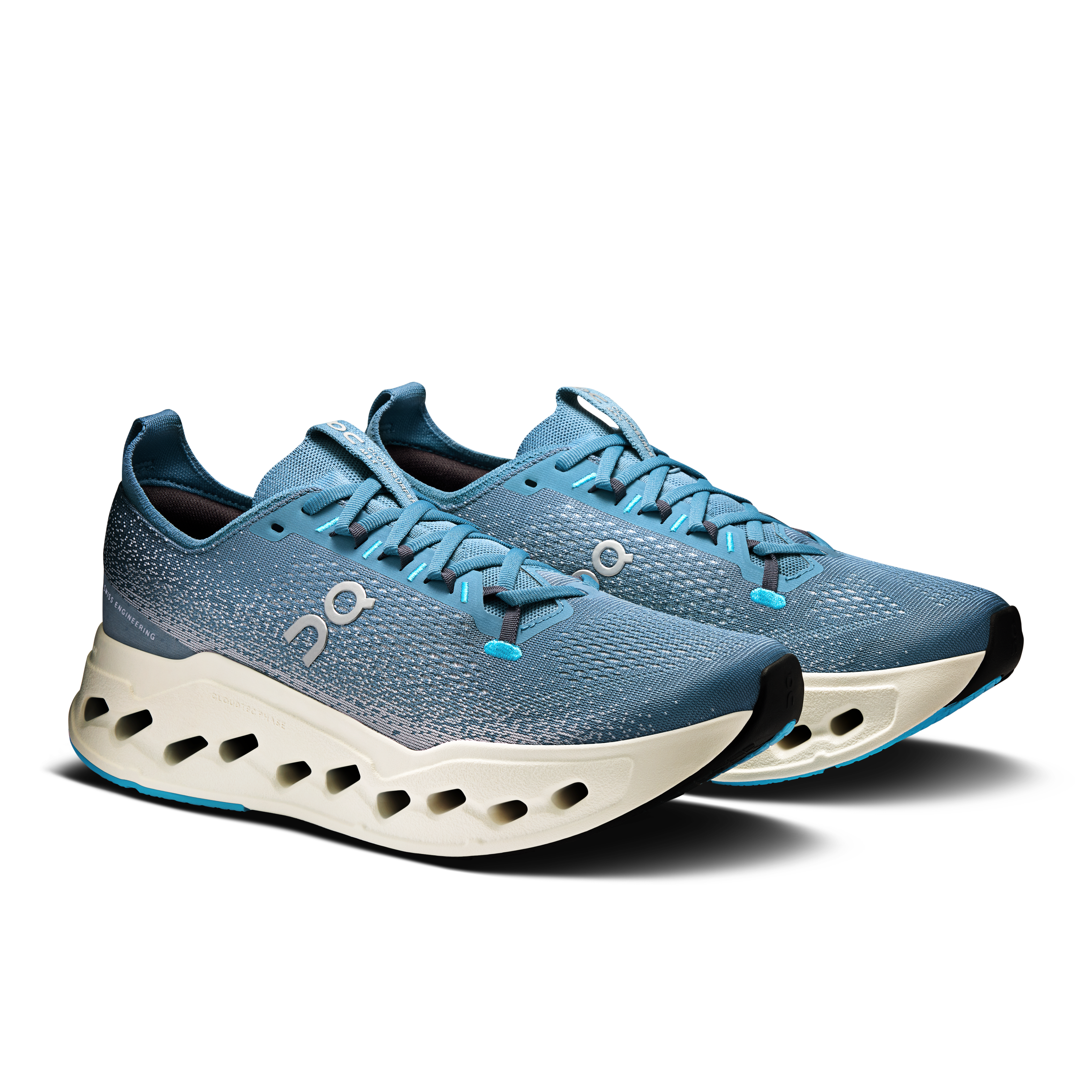 On Cloudsurfer Max Dust & Ivory Homme Running sur route Chaussures