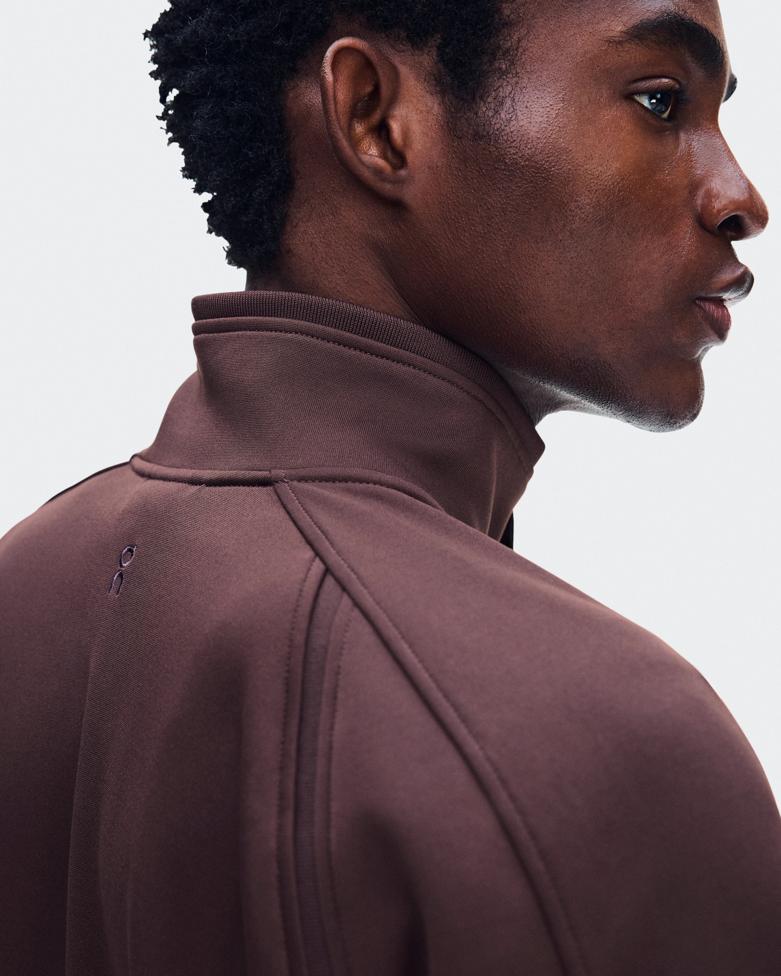 On Courtside Full-Zip Mulberry Homme Vestes