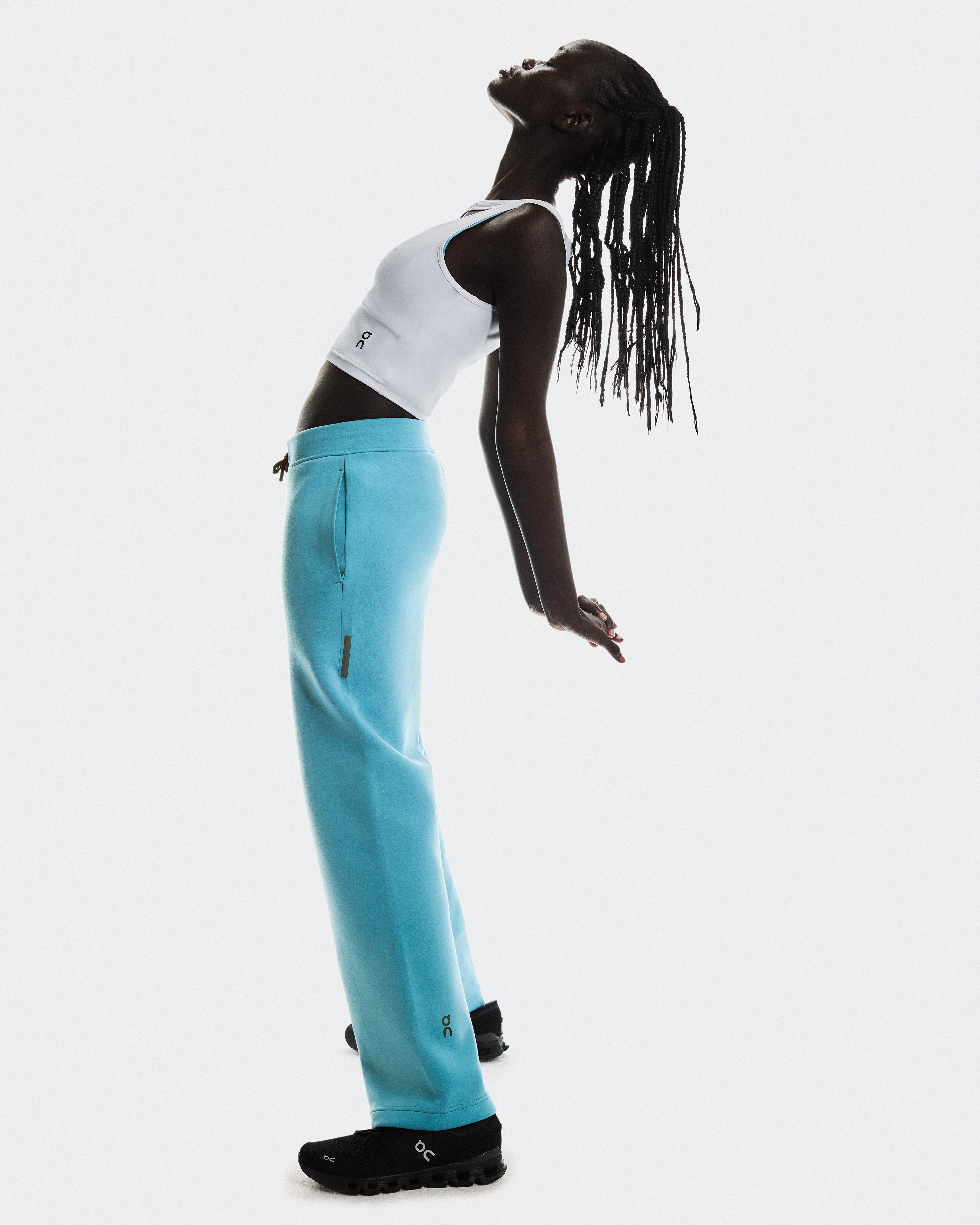 On Focus Tech Sweatpants Niagara Femme Pantalons