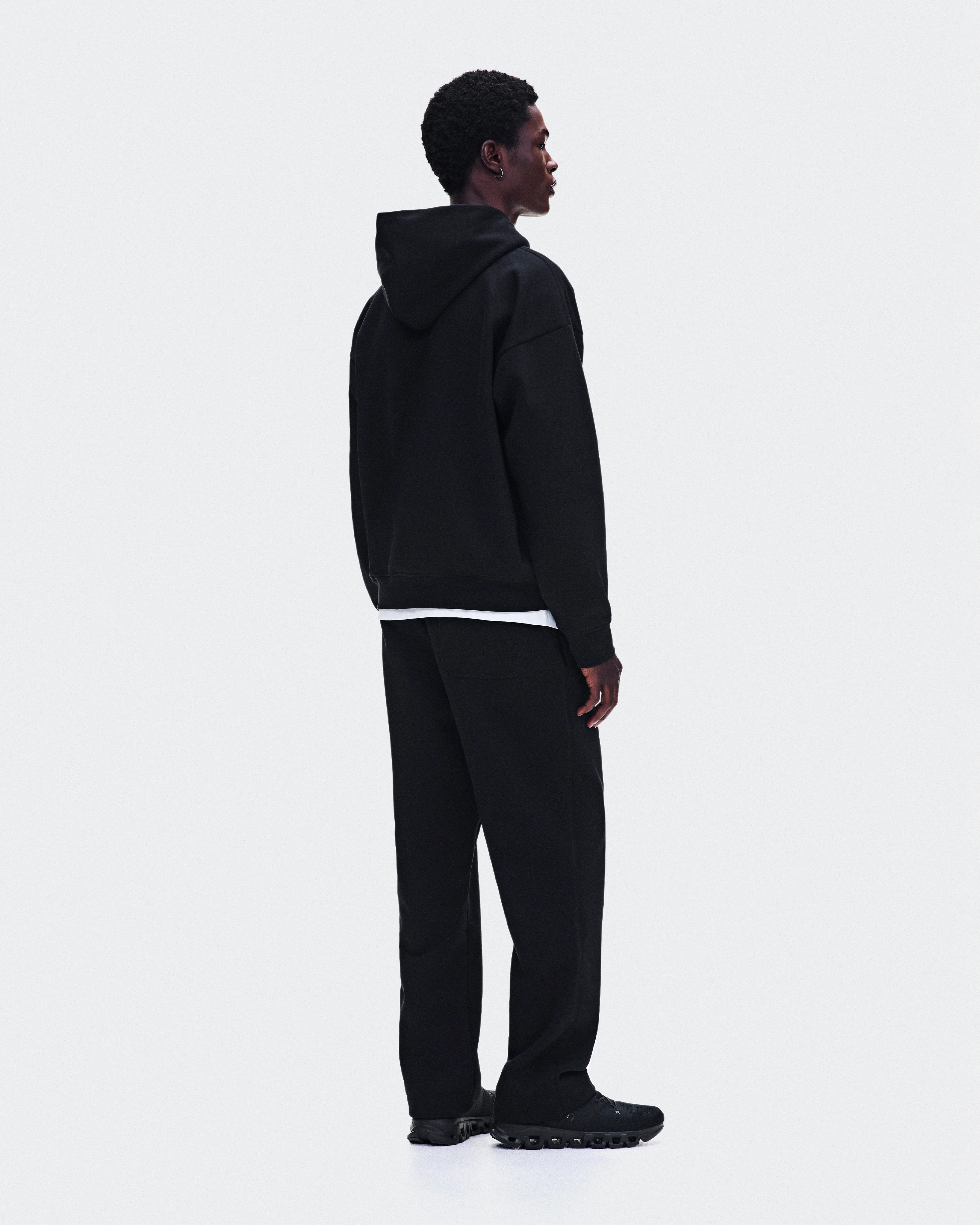 On Club Collective Wide Pants Black Homme Pantalons