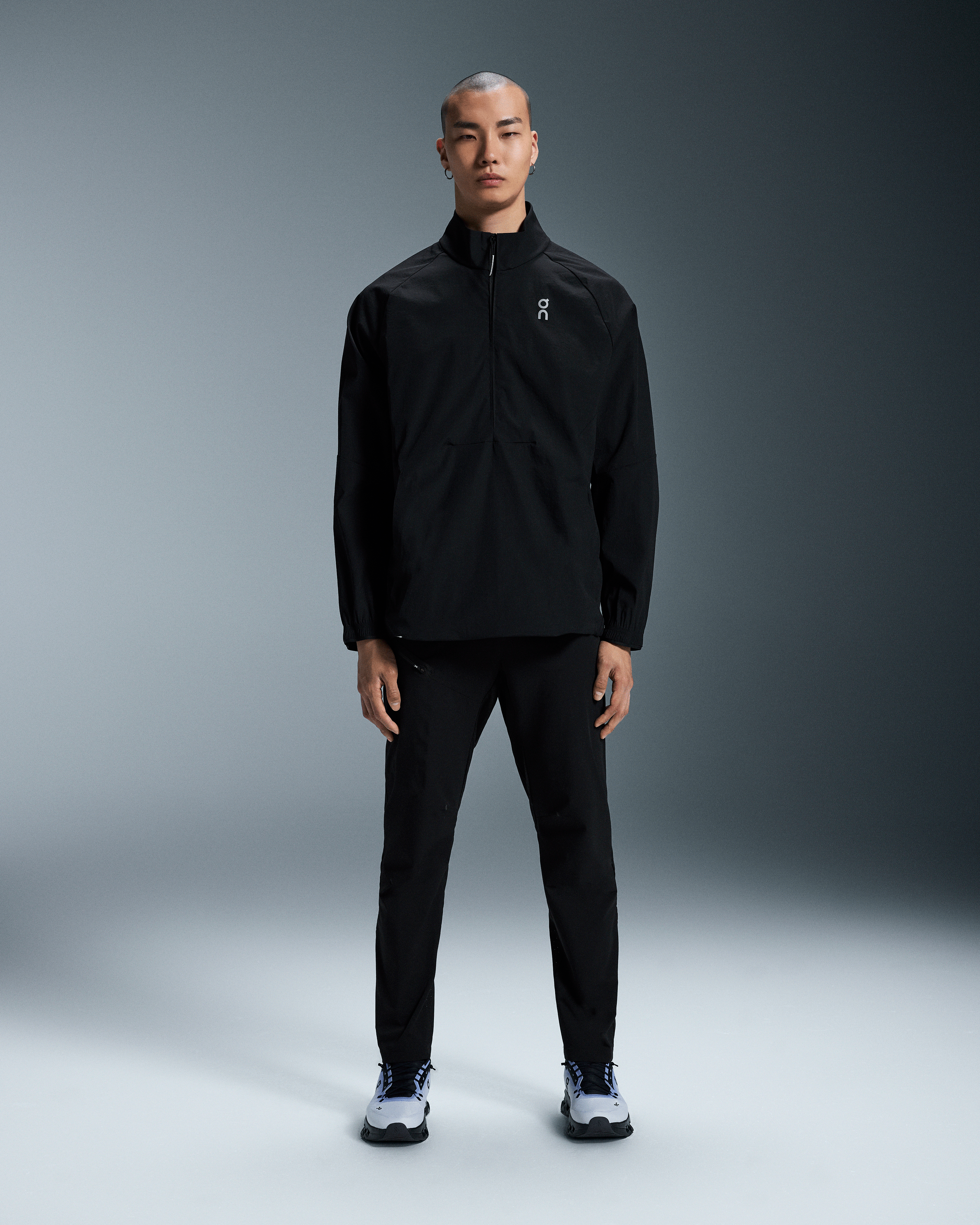 On All-Day 1/2 Zip Jacket Black Homme Vestes