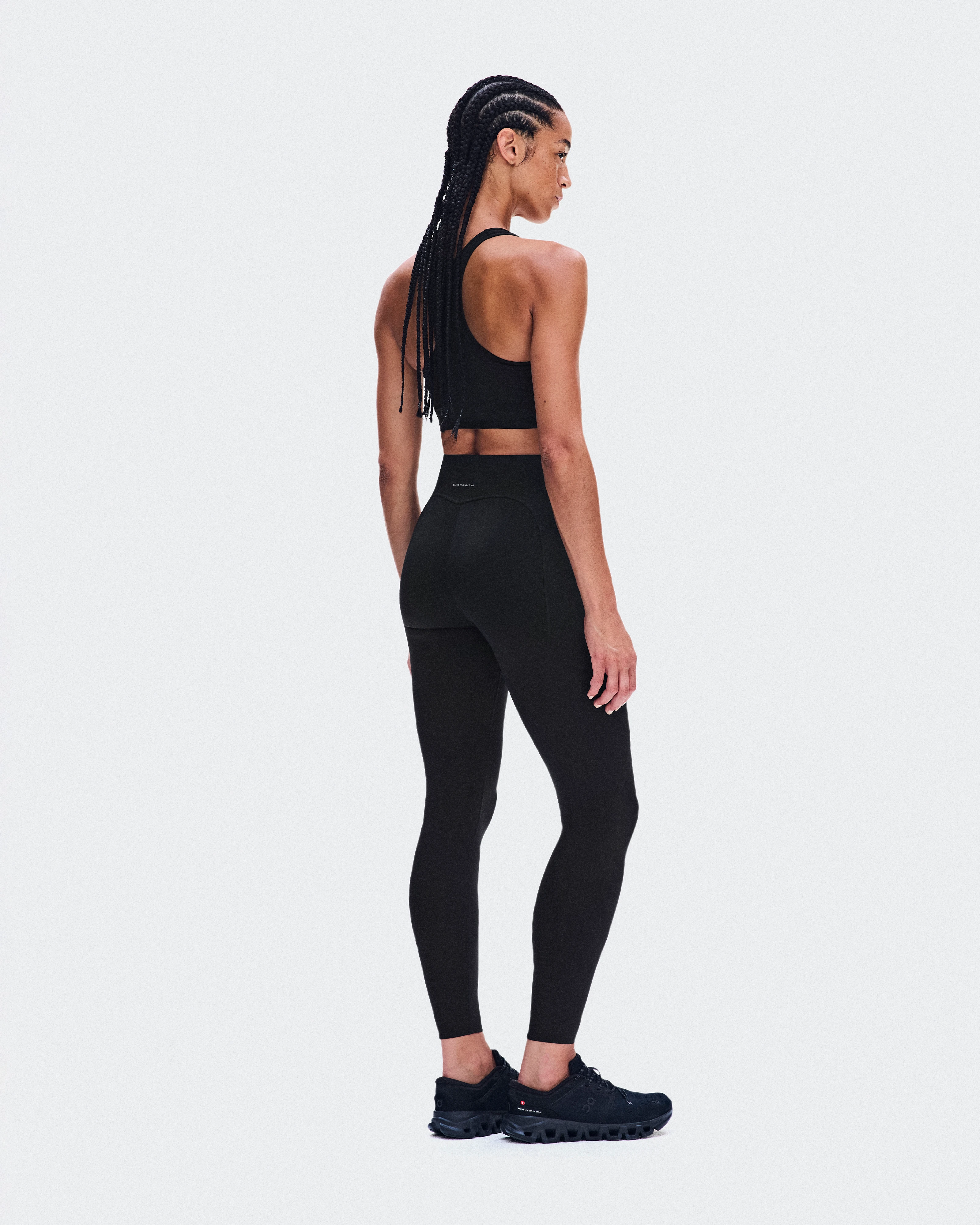 On Train Tights Black Femme Leggings