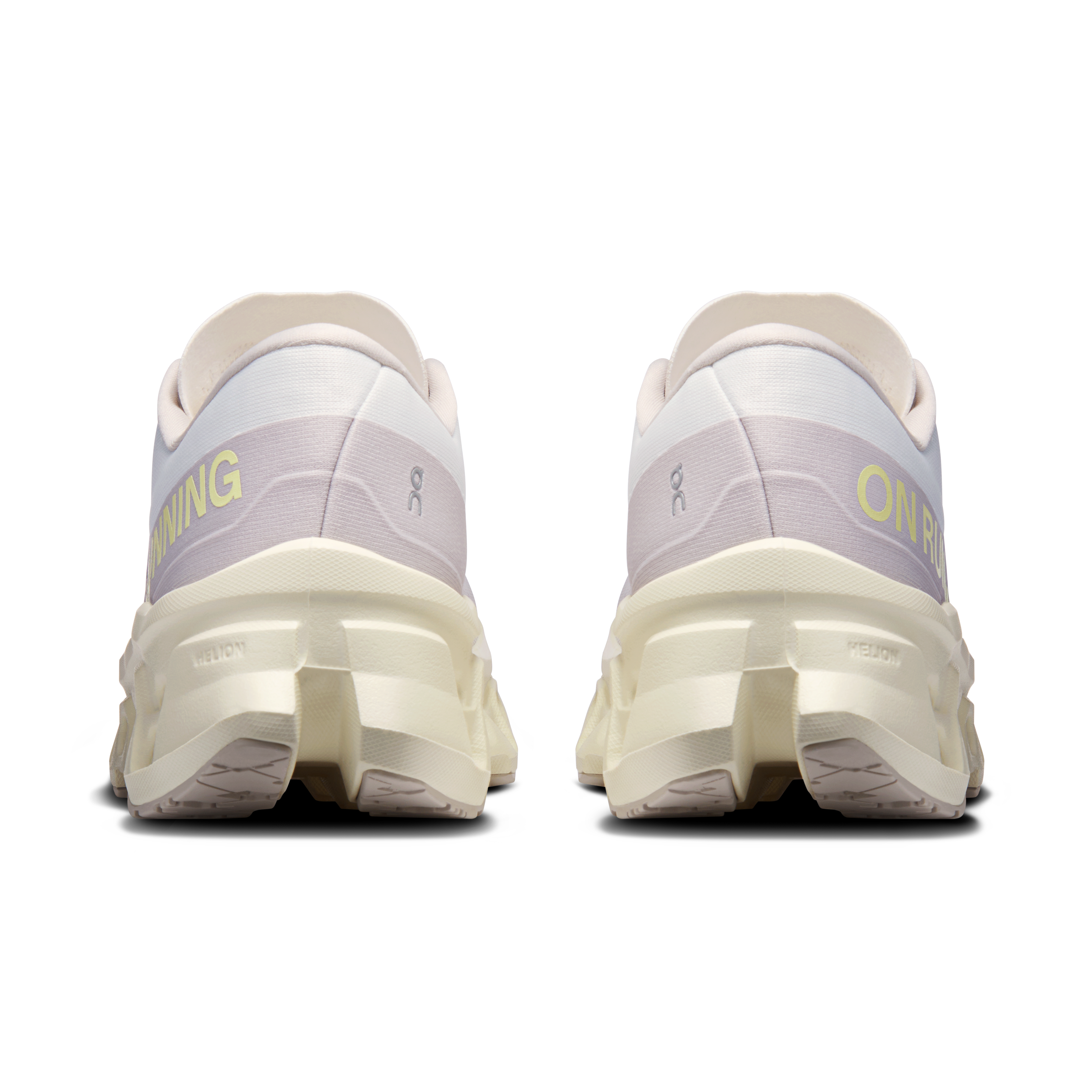 On Cloudmonster 3 Ivory & Seedling Femme Running sur route Chaussures