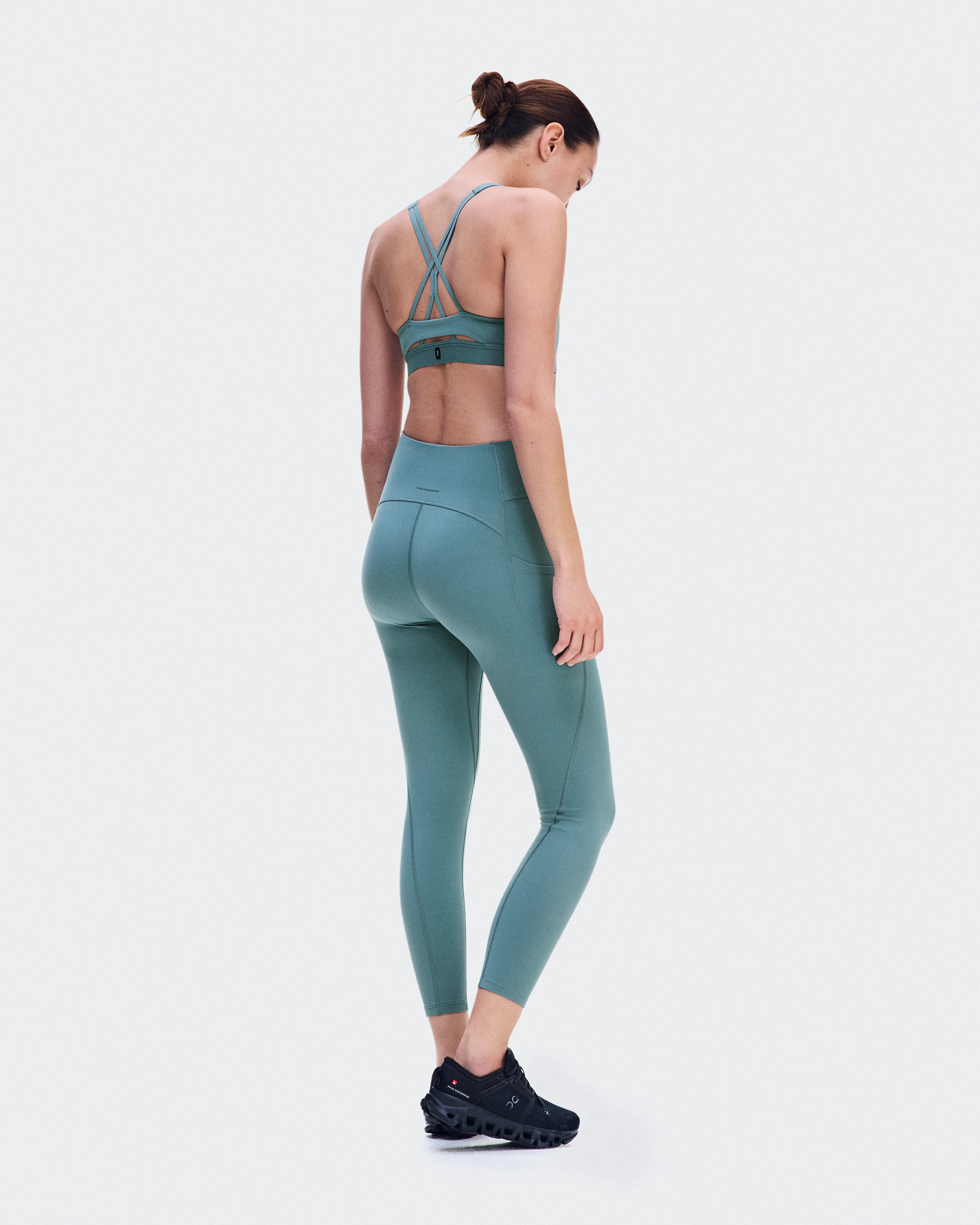 On Studio Leggings 7/8 Agave Femme Leggings